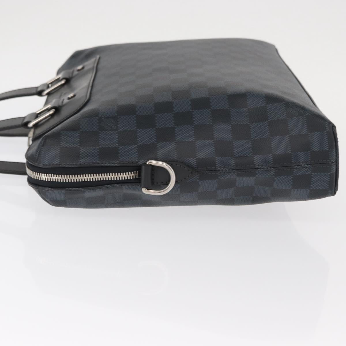 LOUIS VUITTON Damier Cobalt Porte Documents Jules Bag 2way N41589 Auth ep12472