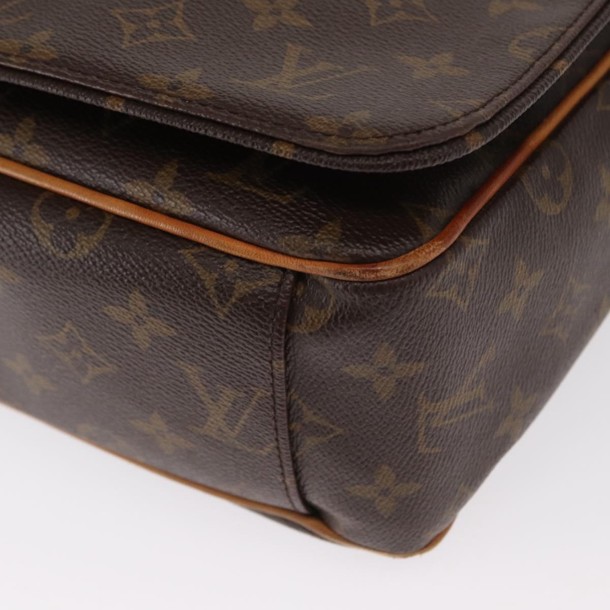 LOUIS VUITTON Monogram Valmy GM Shoulder Bag M40526 LV Auth ep12492