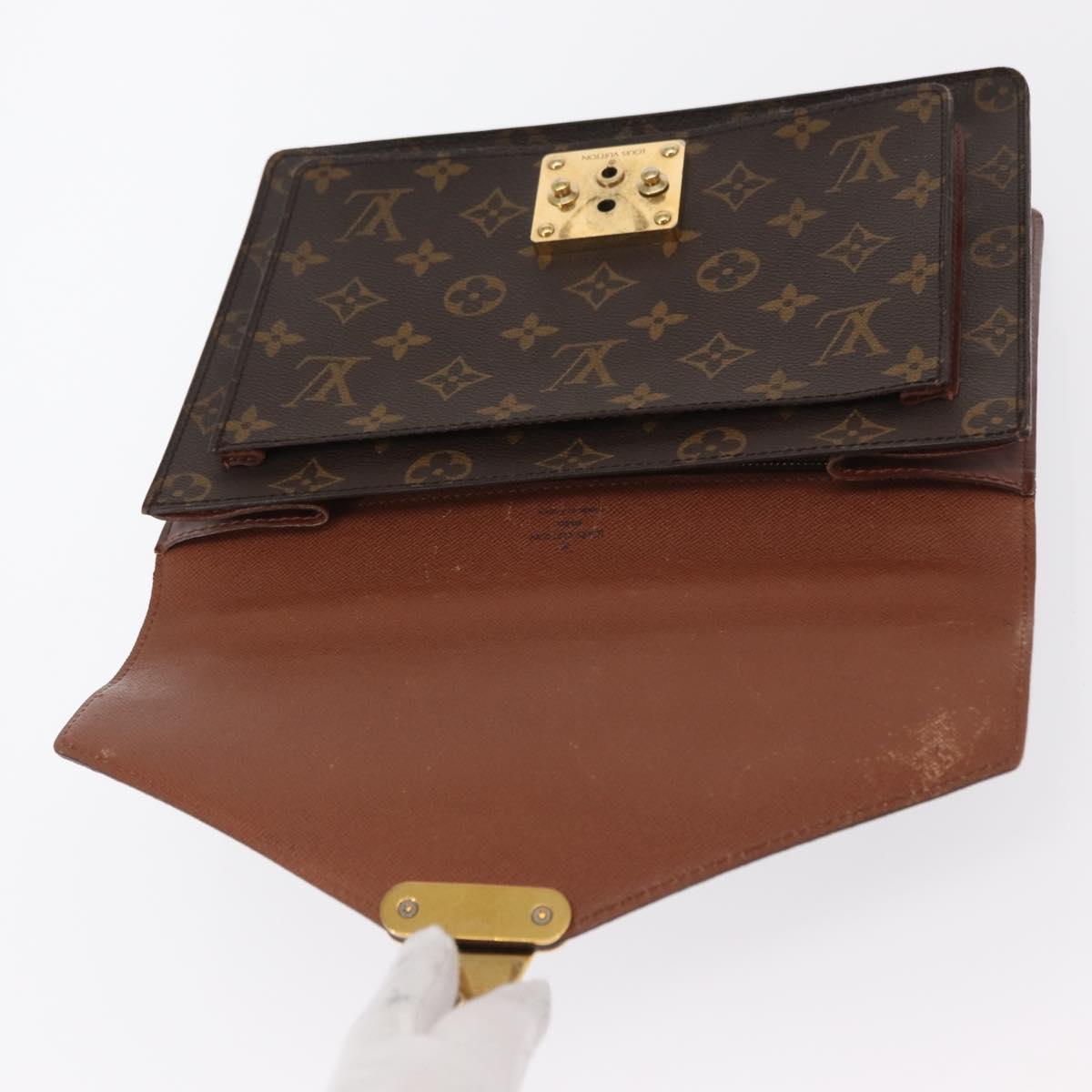 LOUIS VUITTON Monogram Monceau 28 Hand Bag M51185 LV Auth ep12500