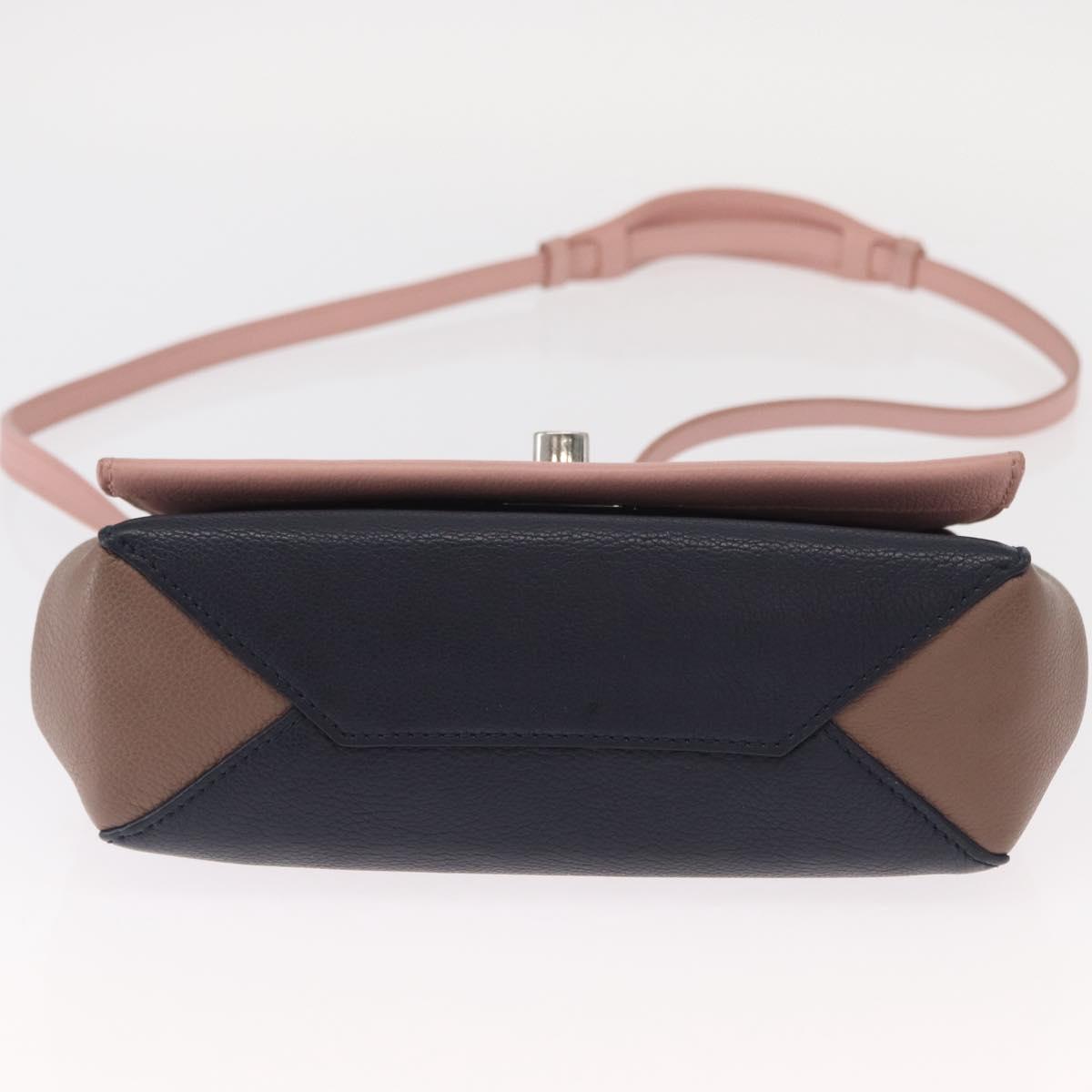 LOUIS VUITTON Rock Me 2 BB Shoulder Bag Leather Pink M54576 LV Auth ep12511