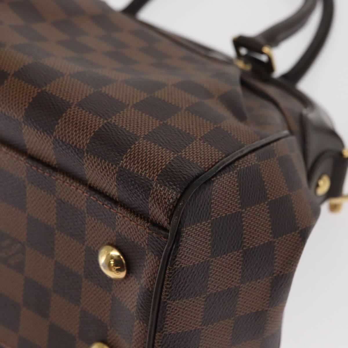 LOUIS VUITTON Damier Ebene Trevi PM Hand Bag 2way N51997 LV Auth ep12513