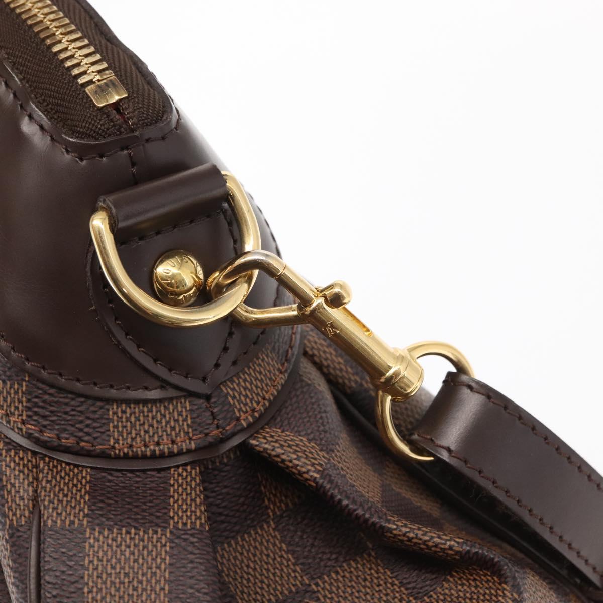 LOUIS VUITTON Damier Ebene Trevi PM Hand Bag 2way N51997 LV Auth ep12513