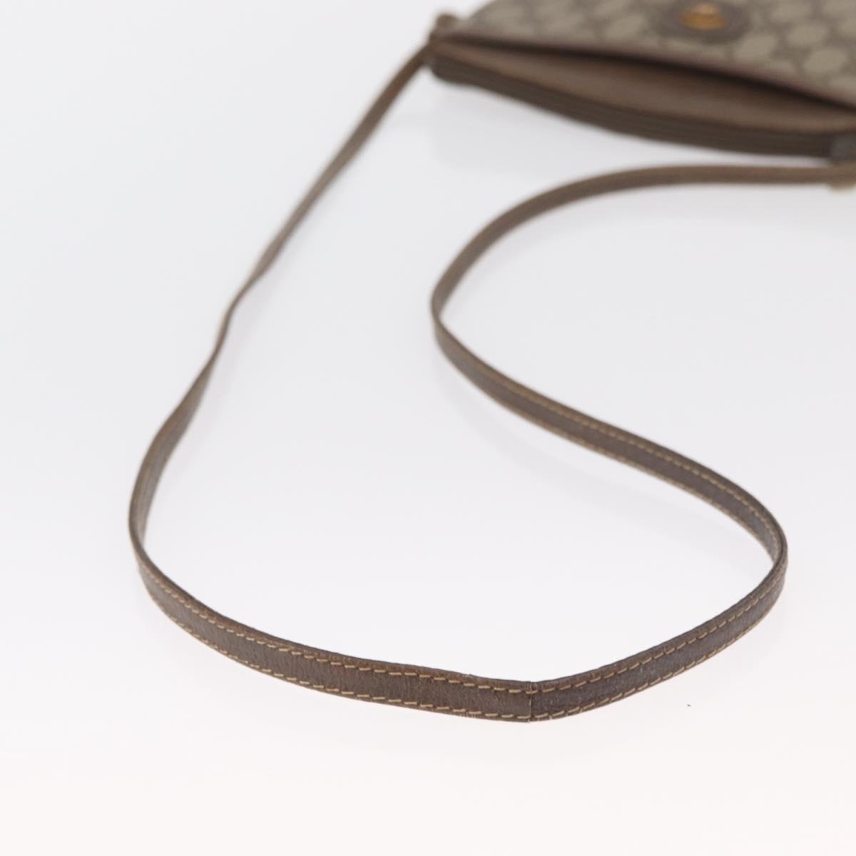 GUCCI GG Supreme Shoulder Bag PVC Beige Gold 904 02 020 Auth ep12554