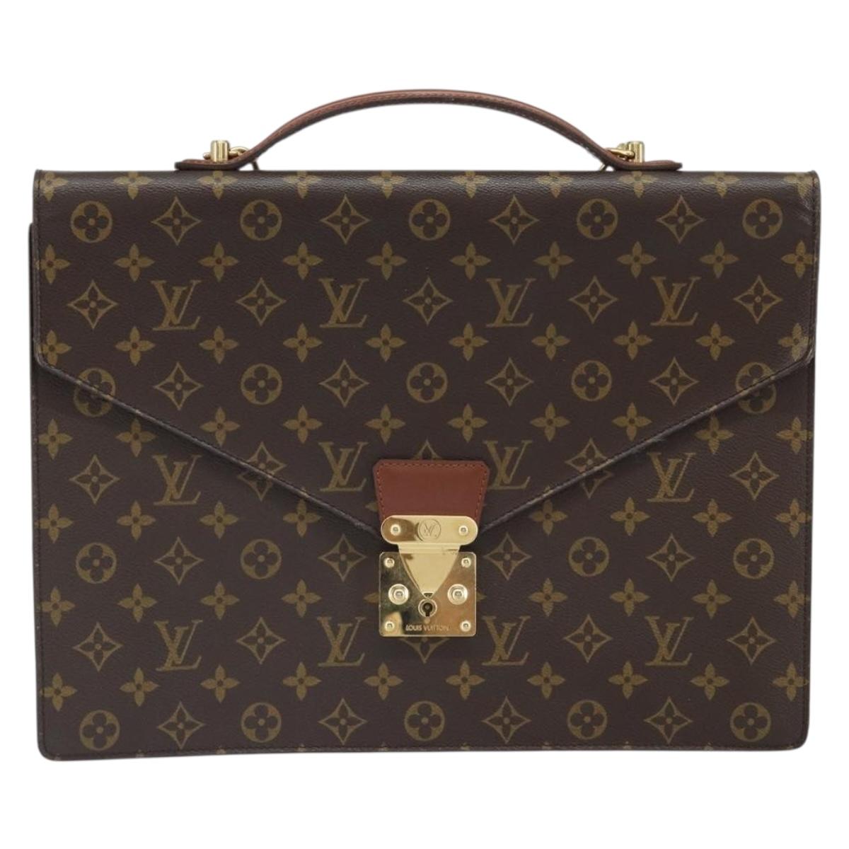 LOUIS VUITTON Monogram Porte Documents Bandouliere Bag M53338 LV Auth ep12567