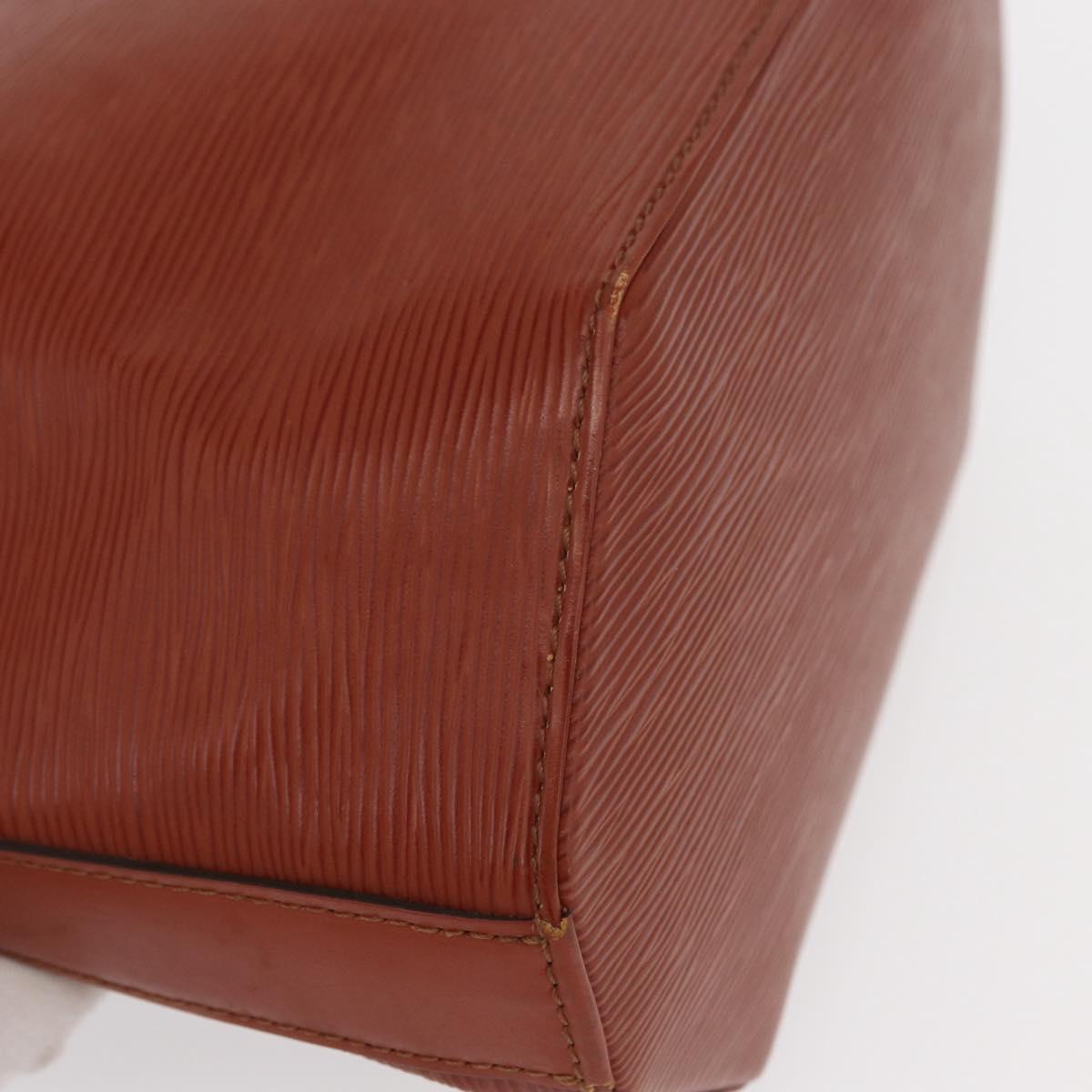 LOUIS VUITTON Epi Sac de Paul PM Shoulder Bag Brown M80203 LV Auth ep12581