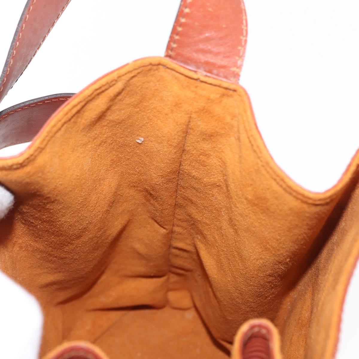 LOUIS VUITTON Epi Sac de Paul PM Shoulder Bag Brown M80203 LV Auth ep12581