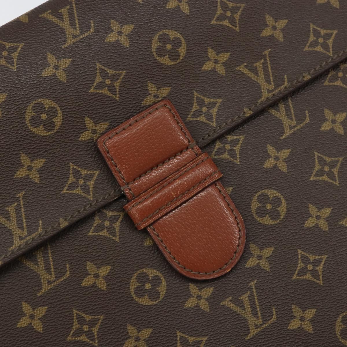 LOUIS VUITTON Monogram Posh Ministor Briefcase M53445 LV Auth ep12582