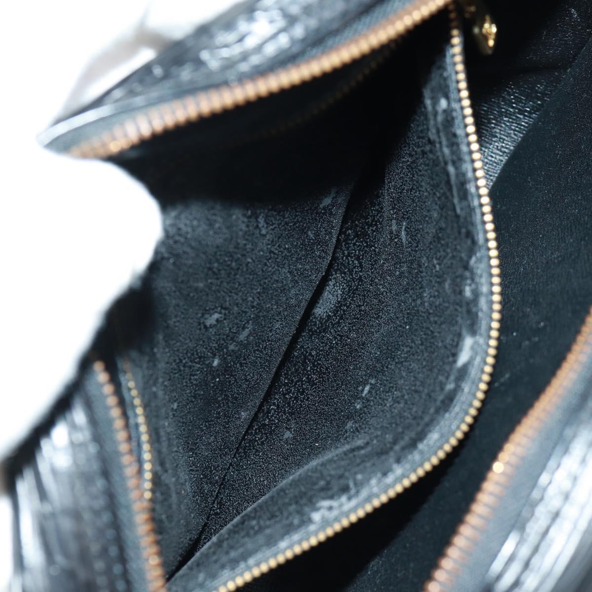 LOUIS VUITTON Epi Jeune Fille MM Shoulder Bag Black M52152 LV Auth ep12589
