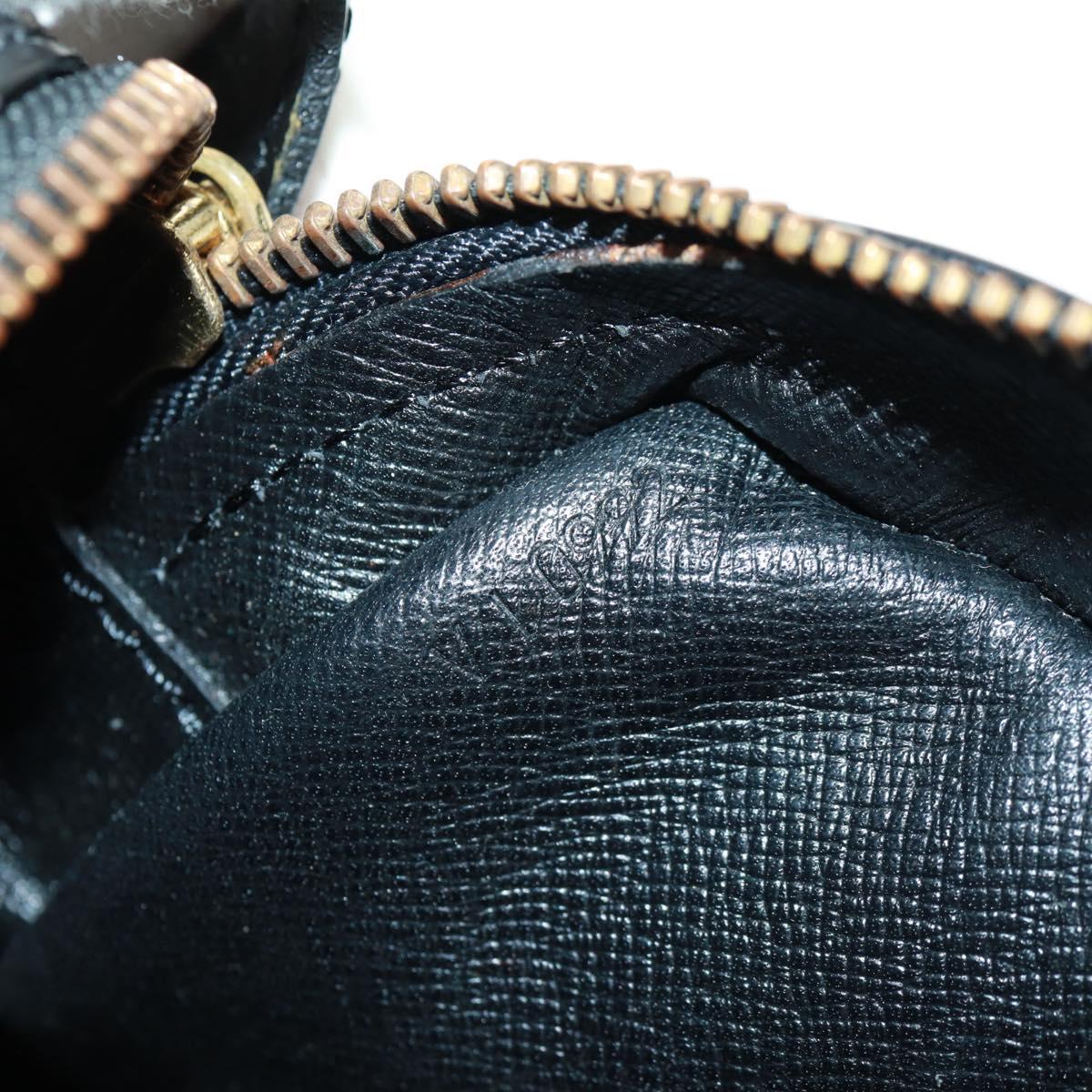 LOUIS VUITTON Epi Jeune Fille MM Shoulder Bag Black M52152 LV Auth ep12589