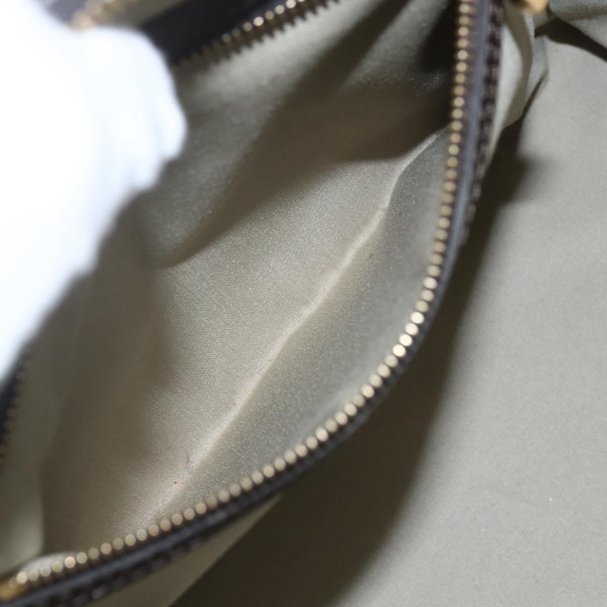 LOUIS VUITTON Monogram Mini Josephine PM Hand Bag Khaki M92215 LV Auth ep12592