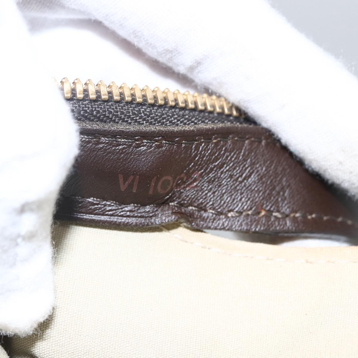 LOUIS VUITTON Monogram Mini Josephine PM Hand Bag Khaki M92215 LV Auth ep12592