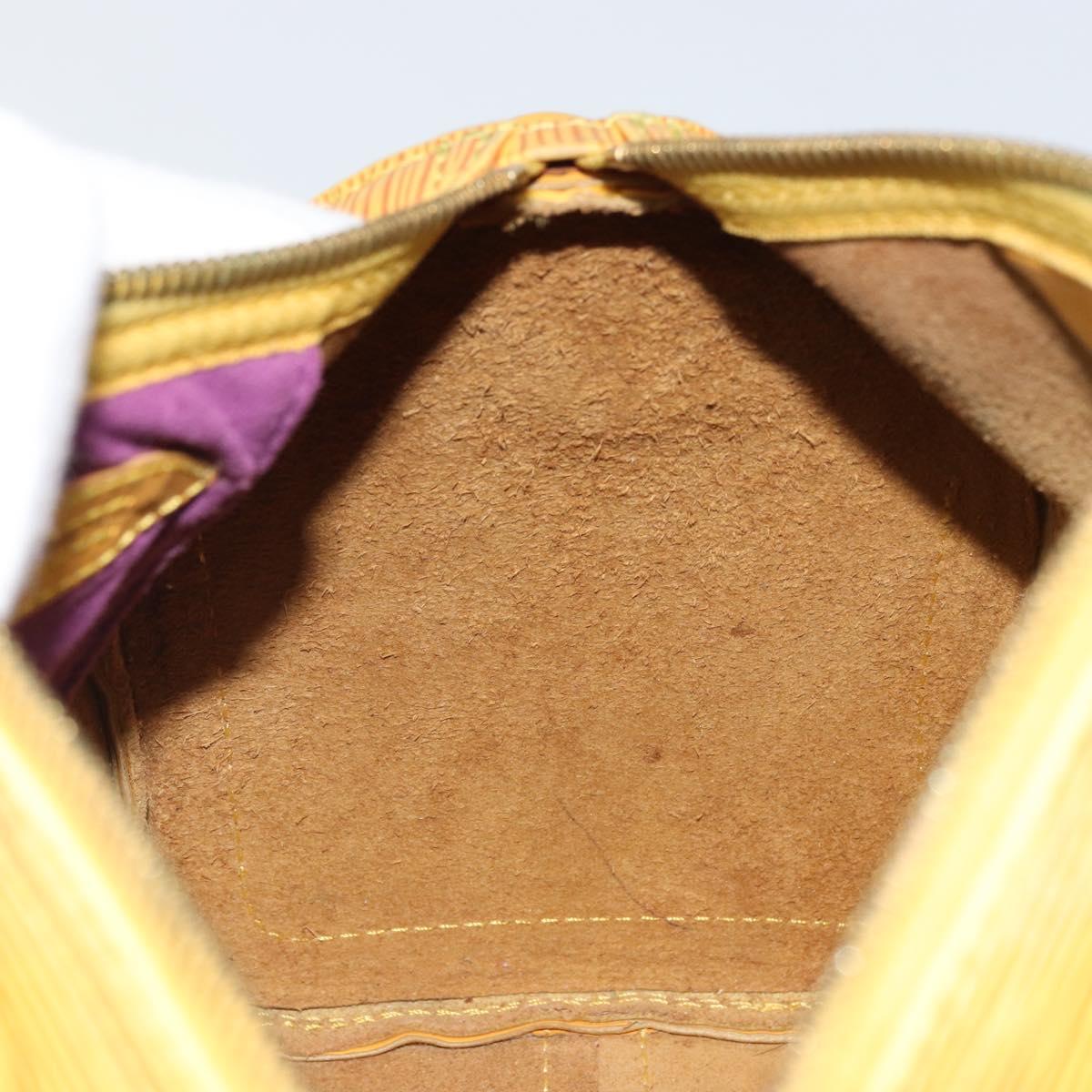LOUIS VUITTON Epi Speedy 25 Hand Bag Tassili Yellow M43019 LV Auth ep12594