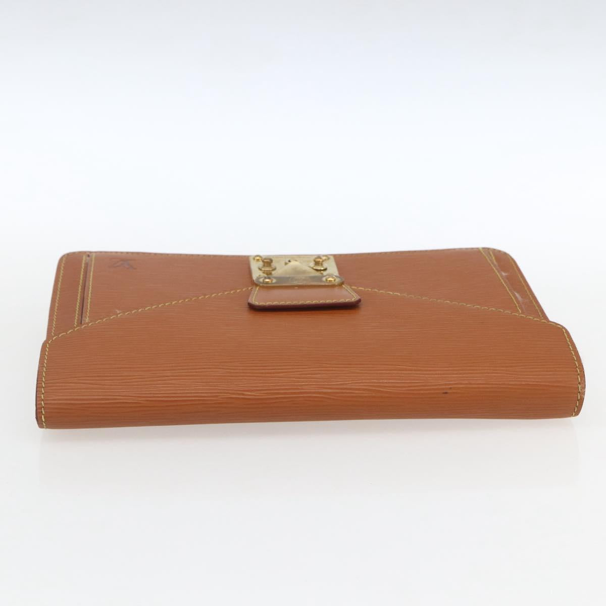 LOUIS VUITTON Epi Serie Dragonne Hand Bag Beige LV Auth ep12601