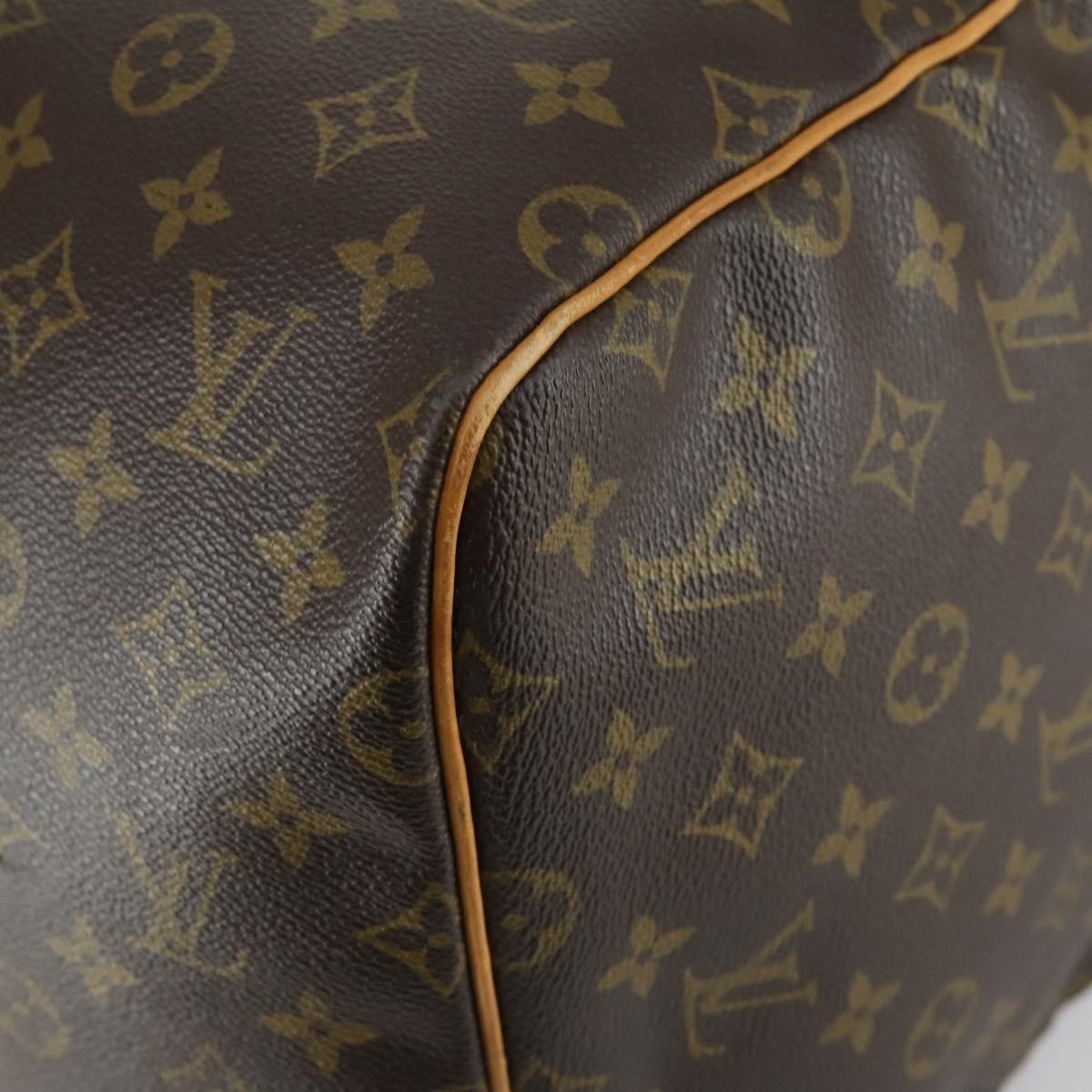 LOUIS VUITTON Monogram Keepall 55 Boston Bag M41424 LV Auth ep12613