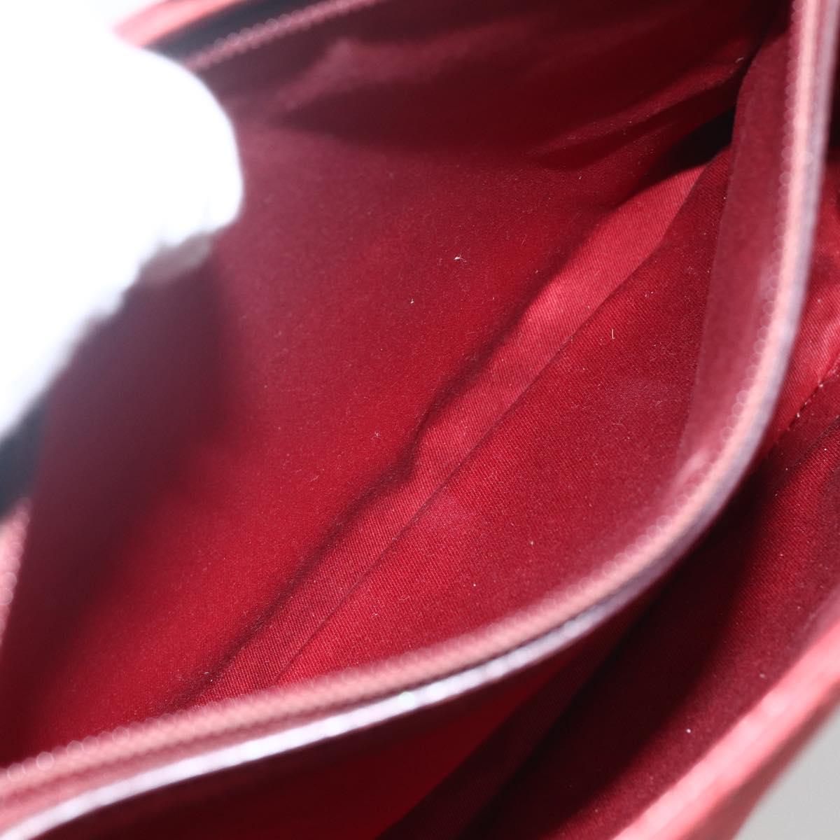 GUCCI GG Canvas Bamboo Hand Bag Red 112526 Auth ep12621