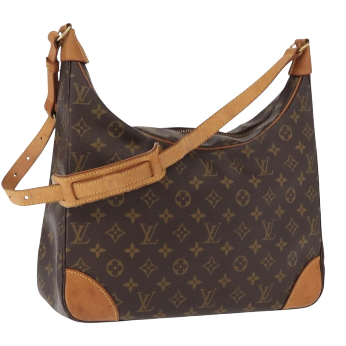 LOUIS VUITTON Monogram Boulogne 35 Shoulder Bag M51260 LV Auth ep12632
