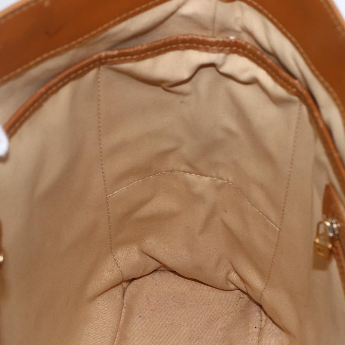 LOUIS VUITTON Monogram Mini Lucille GM Tote Bag Beige M92683 LV Auth ep12640