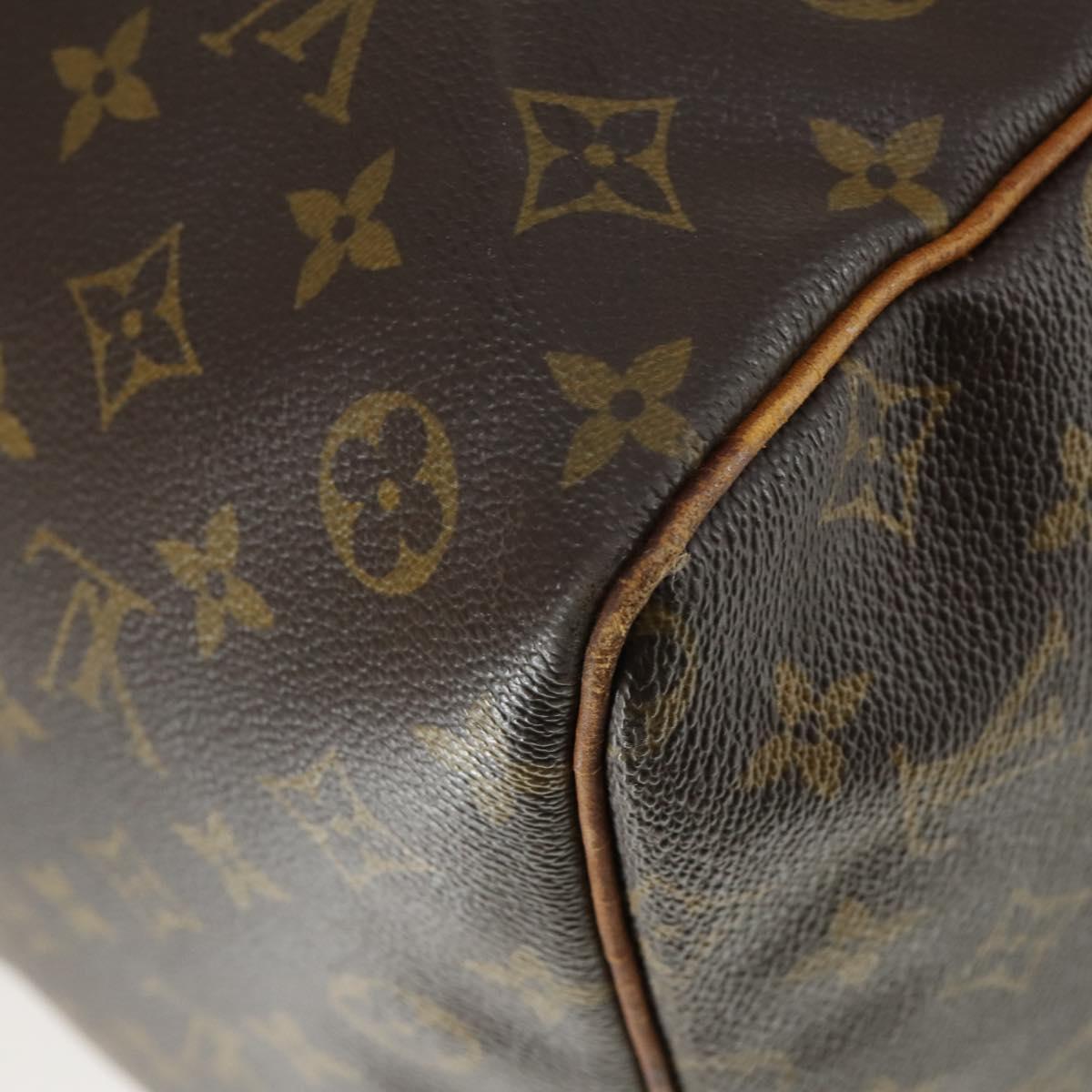 LOUIS VUITTON Monogram Keepall 60 Boston Bag M41422 LV Auth ep12641