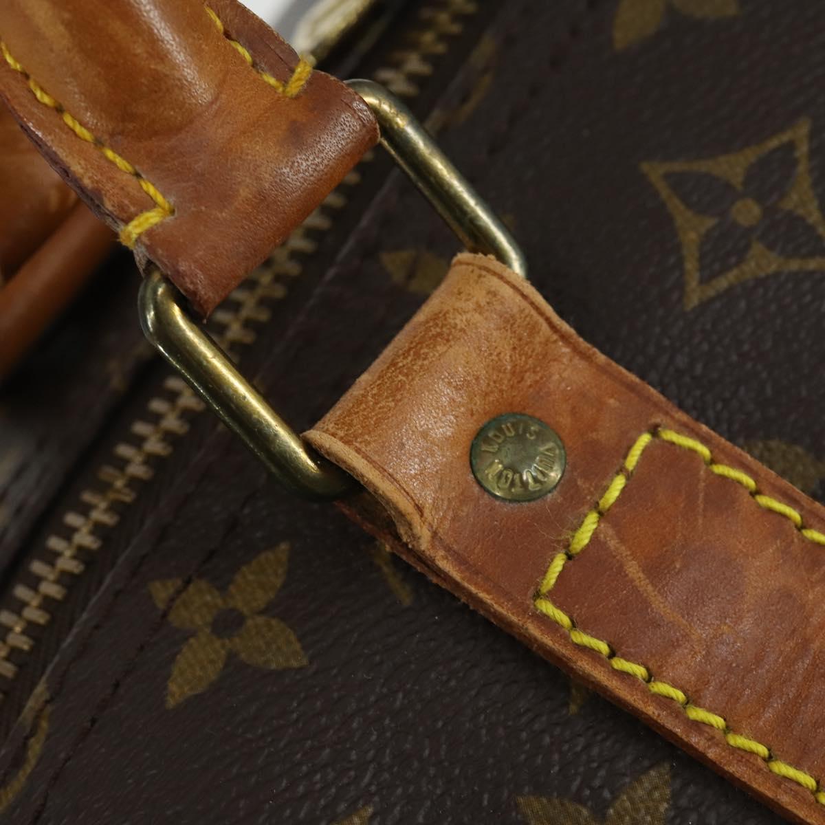 LOUIS VUITTON Monogram Keepall 60 Boston Bag M41422 LV Auth ep12641