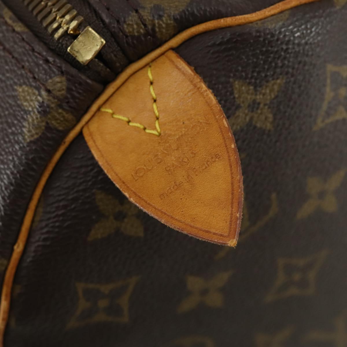 LOUIS VUITTON Monogram Keepall 60 Boston Bag M41422 LV Auth ep12646