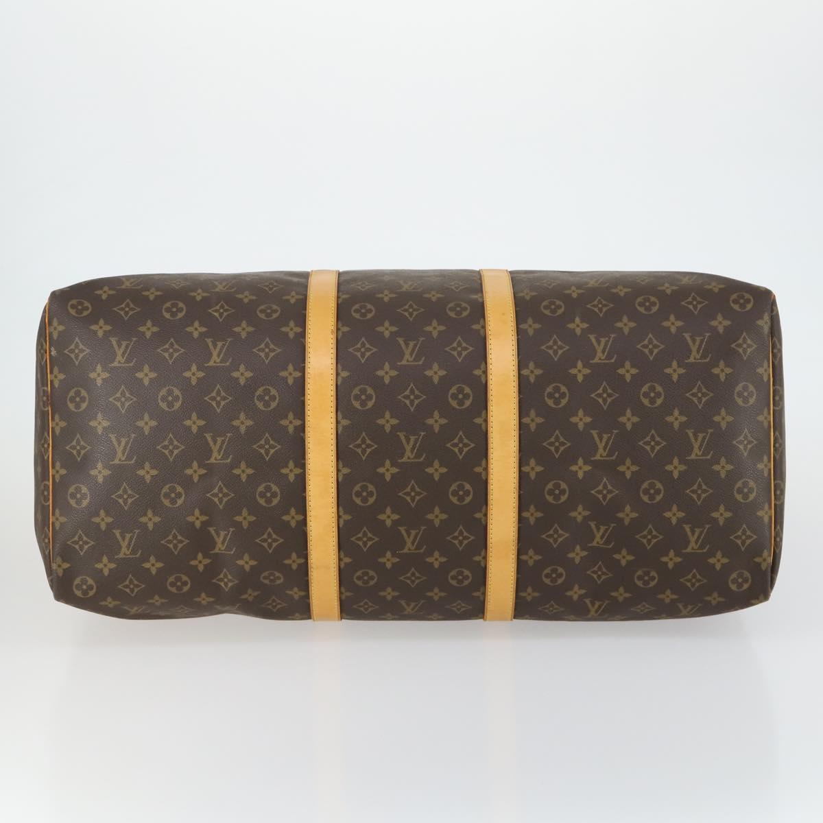 LOUIS VUITTON Monogram Keepall 60 Boston Bag M41422 LV Auth ep12646