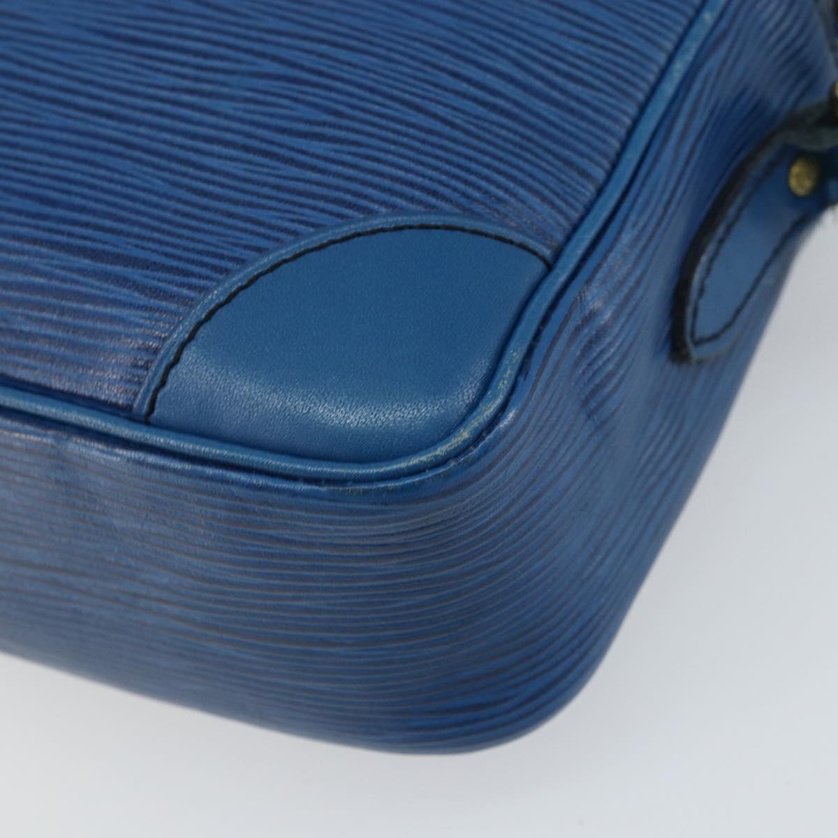 LOUIS VUITTON Epi Trocadero 27 Shoulder Bag Blue M52315 LV Auth ep12657