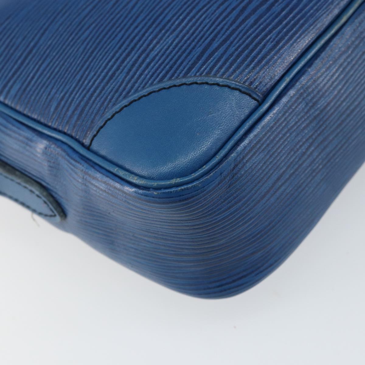 LOUIS VUITTON Epi Trocadero 27 Shoulder Bag Blue M52315 LV Auth ep12657