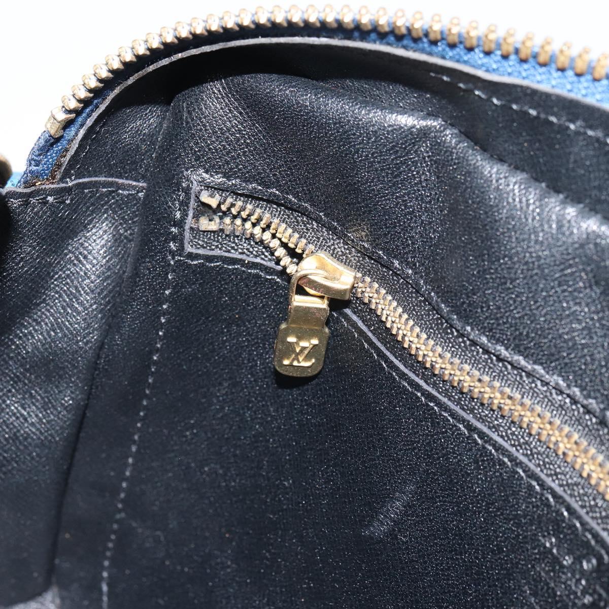 LOUIS VUITTON Epi Trocadero 27 Shoulder Bag Blue M52315 LV Auth ep12657