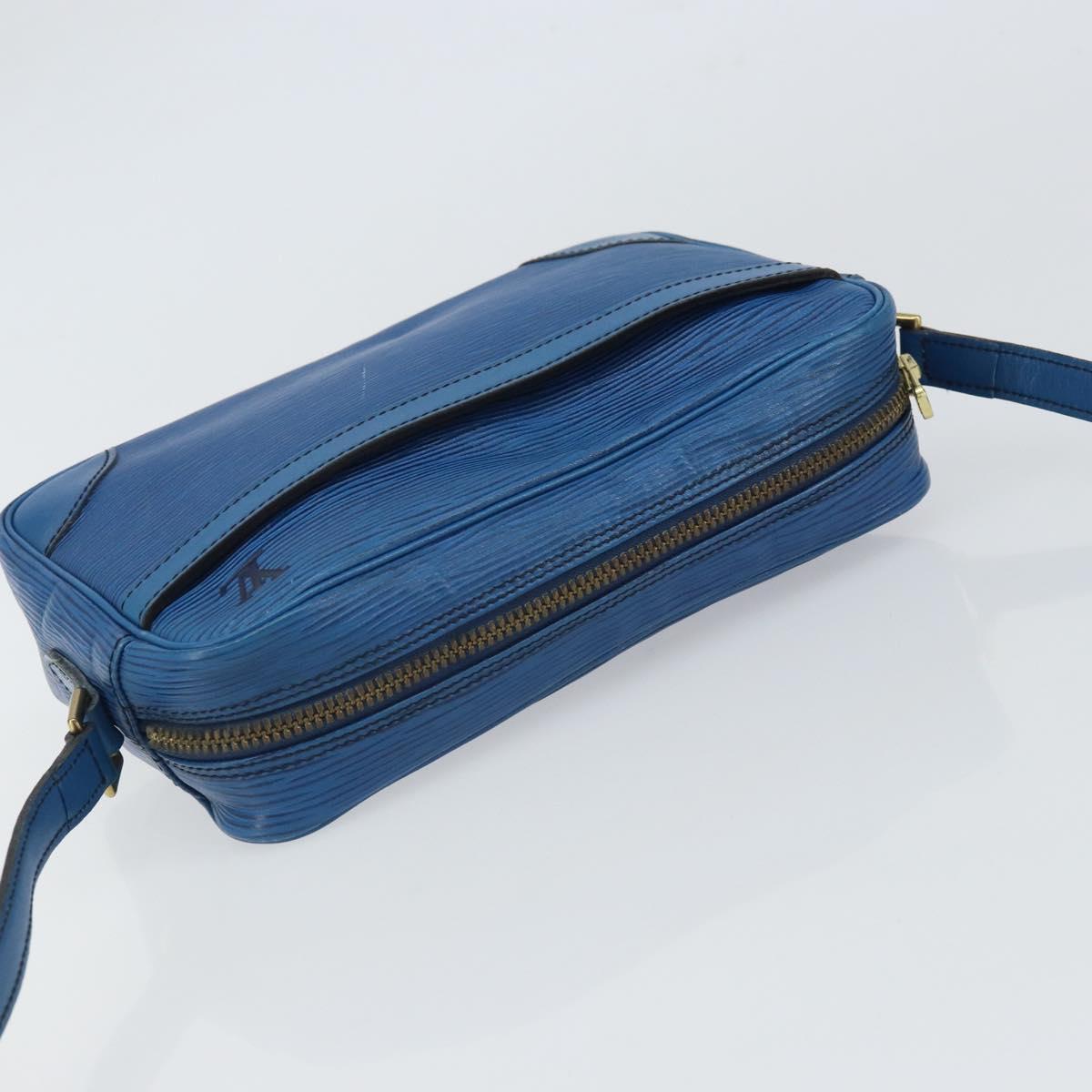 LOUIS VUITTON Epi Trocadero 27 Shoulder Bag Blue M52315 LV Auth ep12657