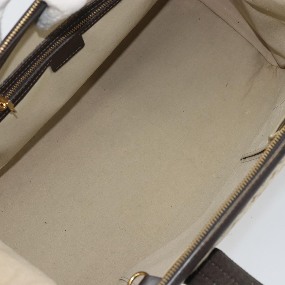 LOUIS VUITTON Monogram Mini Josephine GM Hand Bag Khaki M92310 LV Auth ep12664