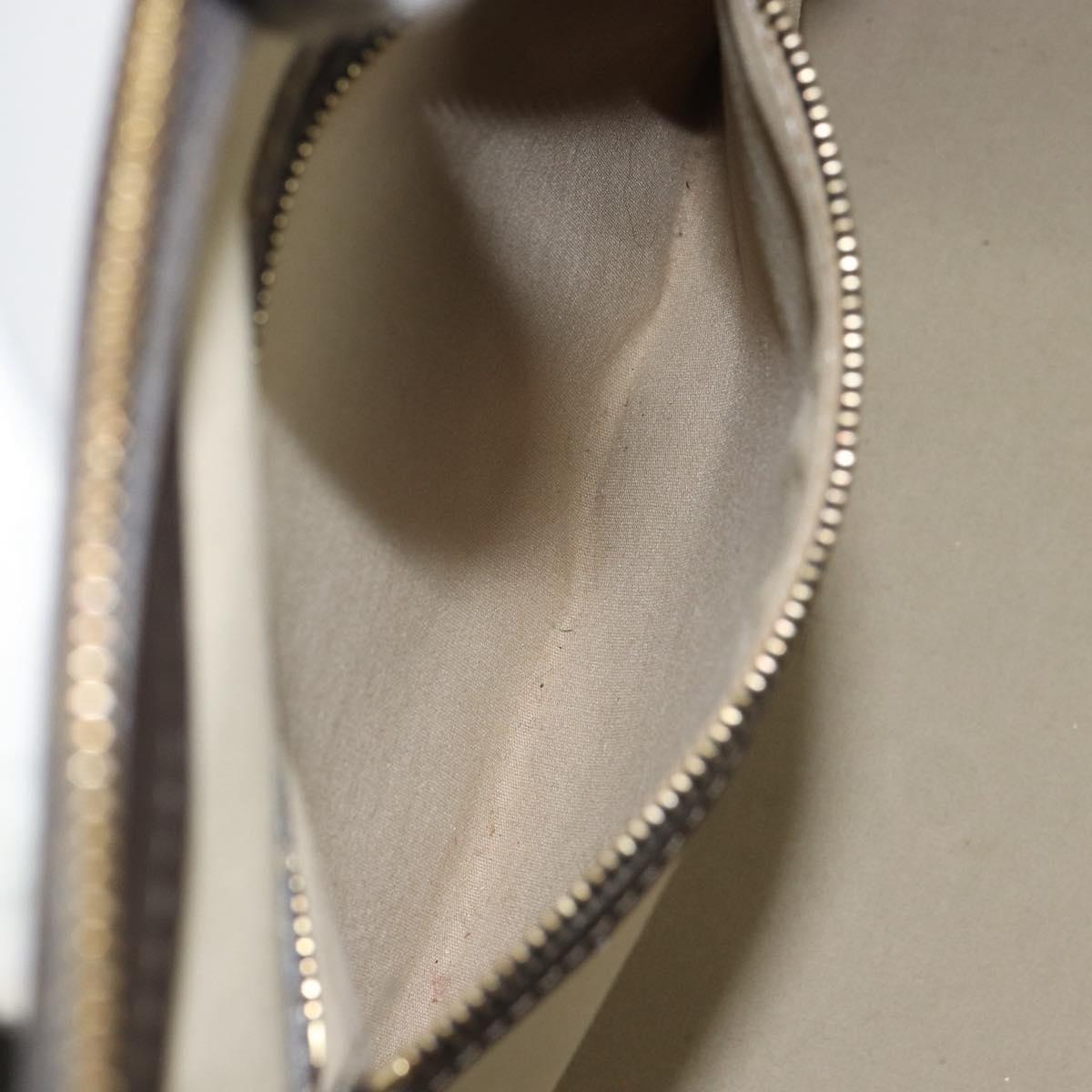 LOUIS VUITTON Monogram Mini Josephine GM Hand Bag Khaki M92310 LV Auth ep12664
