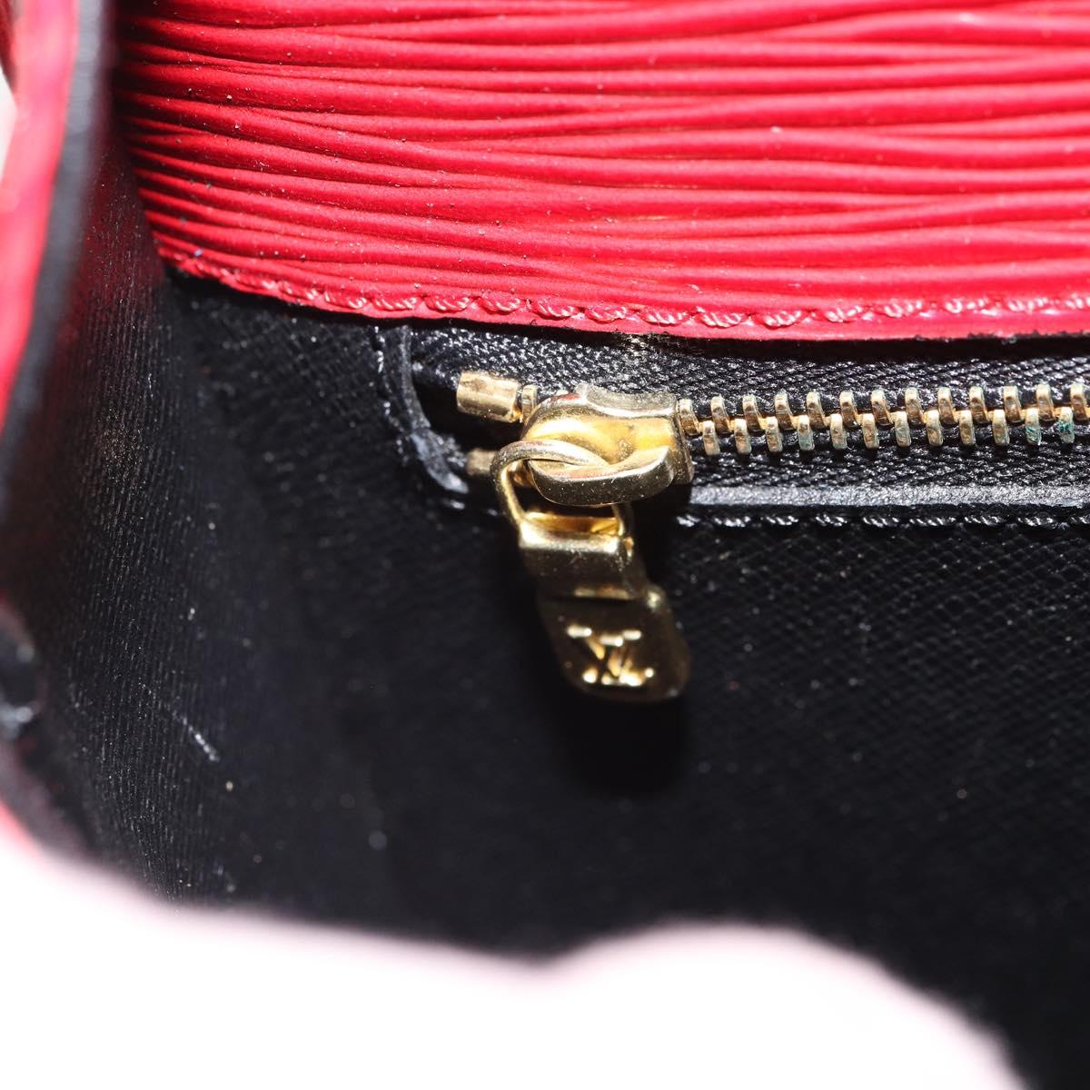 LOUIS VUITTON Epi Saint Cloud GM Shoulder Bag Red M52197 LV Auth ep12679