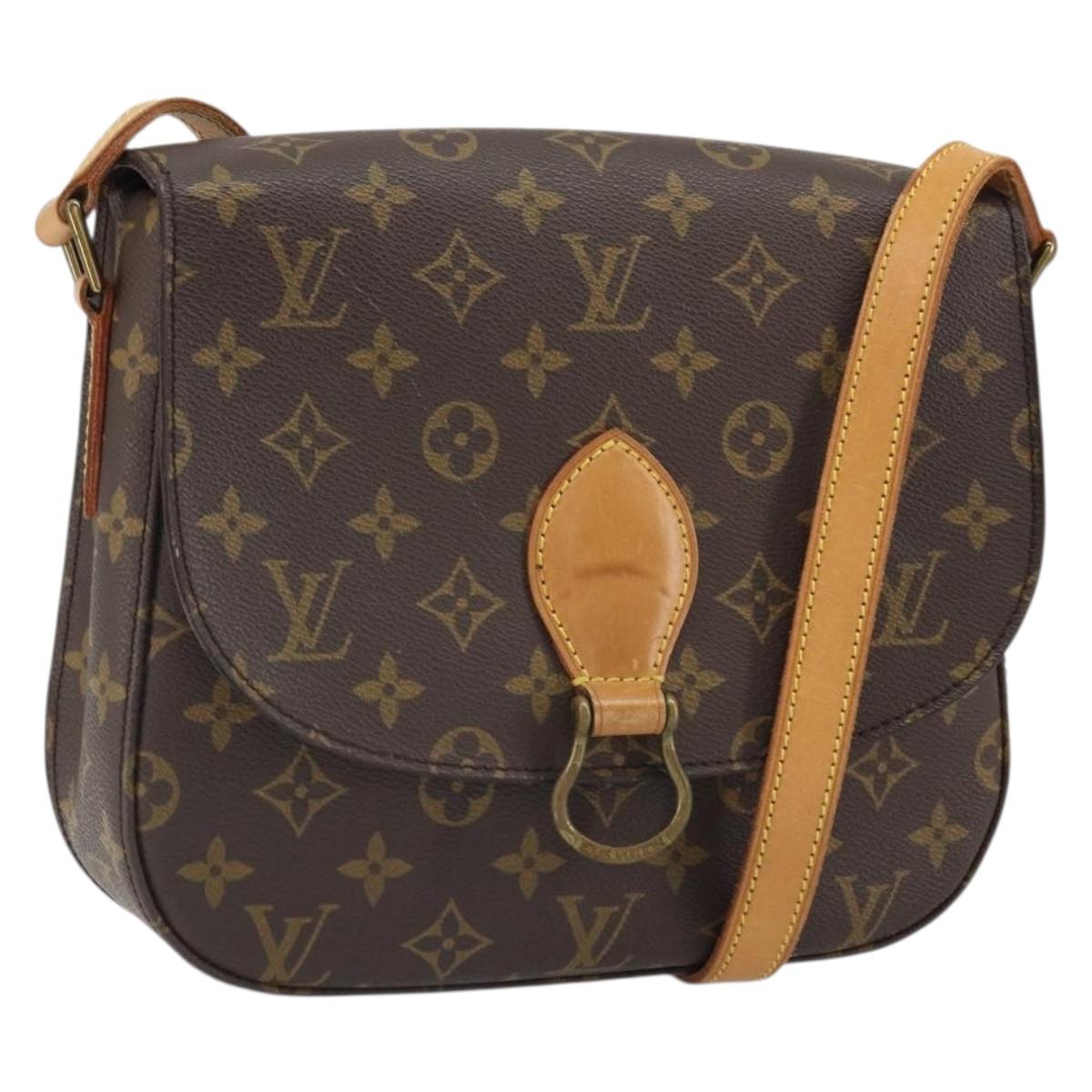 LOUIS VUITTON Monogram Saint Cloud GM Shoulder Bag M51242 LV Auth ep12701