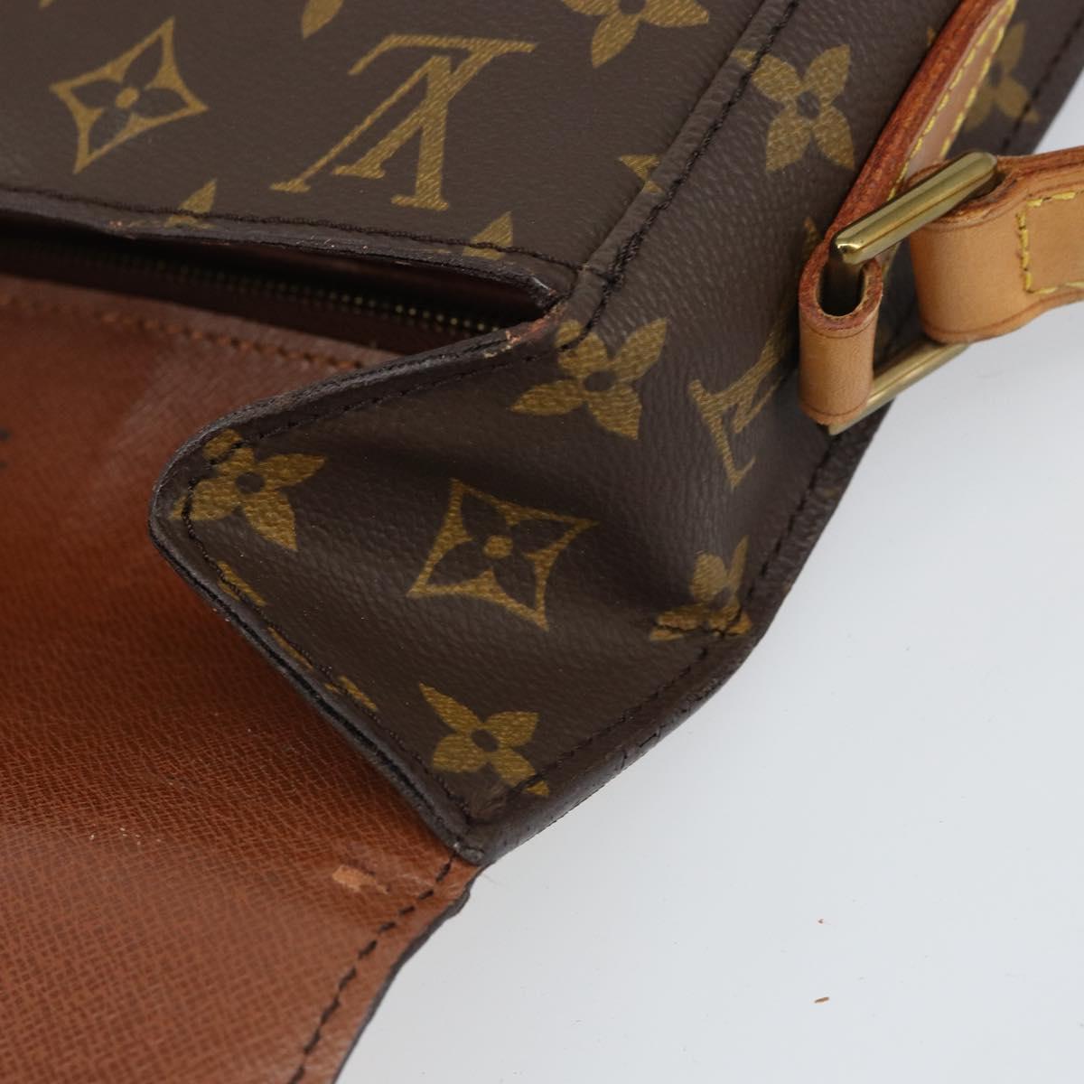 LOUIS VUITTON Monogram Saint Cloud GM Shoulder Bag M51242 LV Auth ep12701