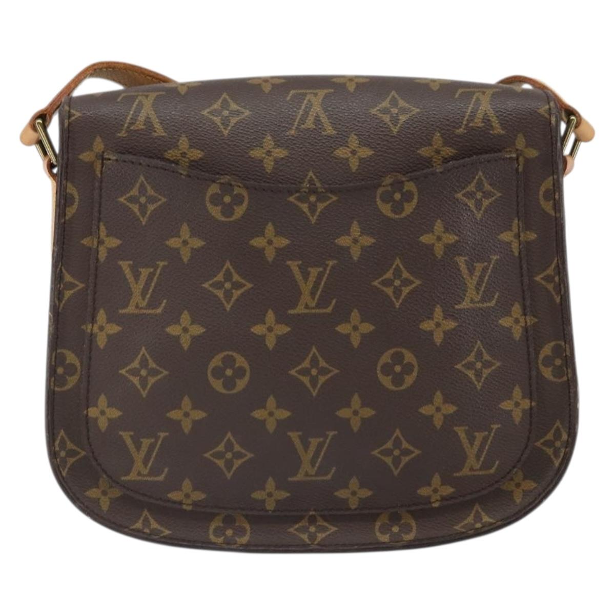 LOUIS VUITTON Monogram Saint Cloud GM Shoulder Bag M51242 LV Auth ep12701