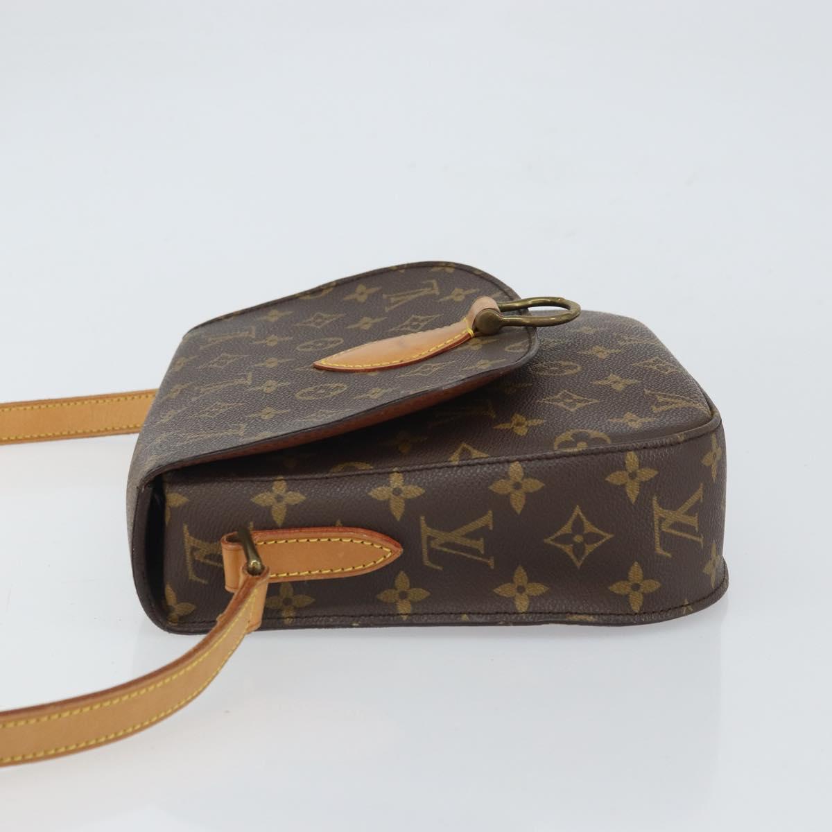 LOUIS VUITTON Monogram Saint Cloud GM Shoulder Bag M51242 LV Auth ep12701