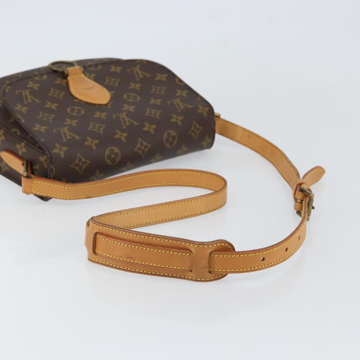 LOUIS VUITTON Monogram Saint Cloud GM Shoulder Bag M51242 LV Auth ep12701