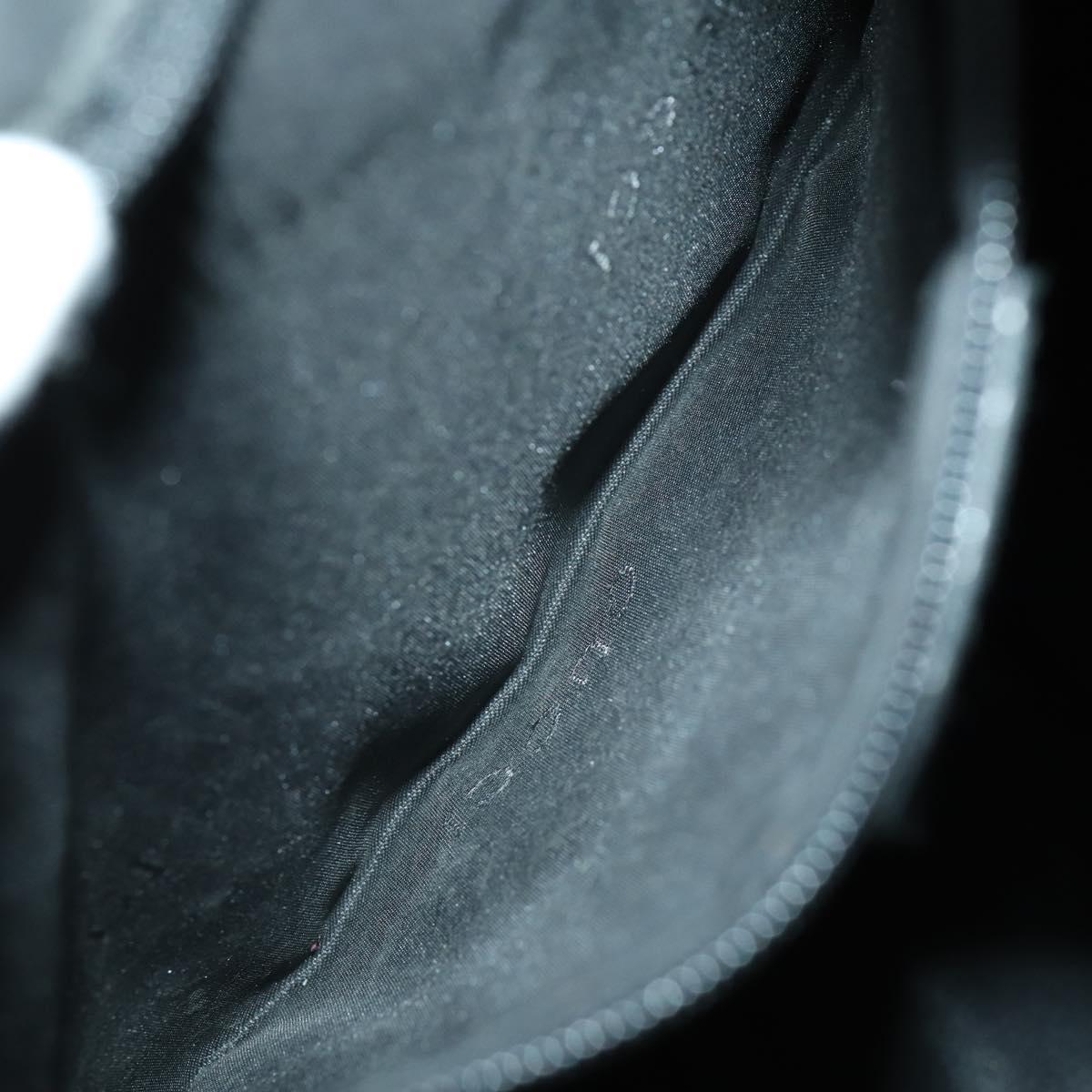 GUCCI GG Canvas Backpack Black Silver 003 0245 Auth ep12708