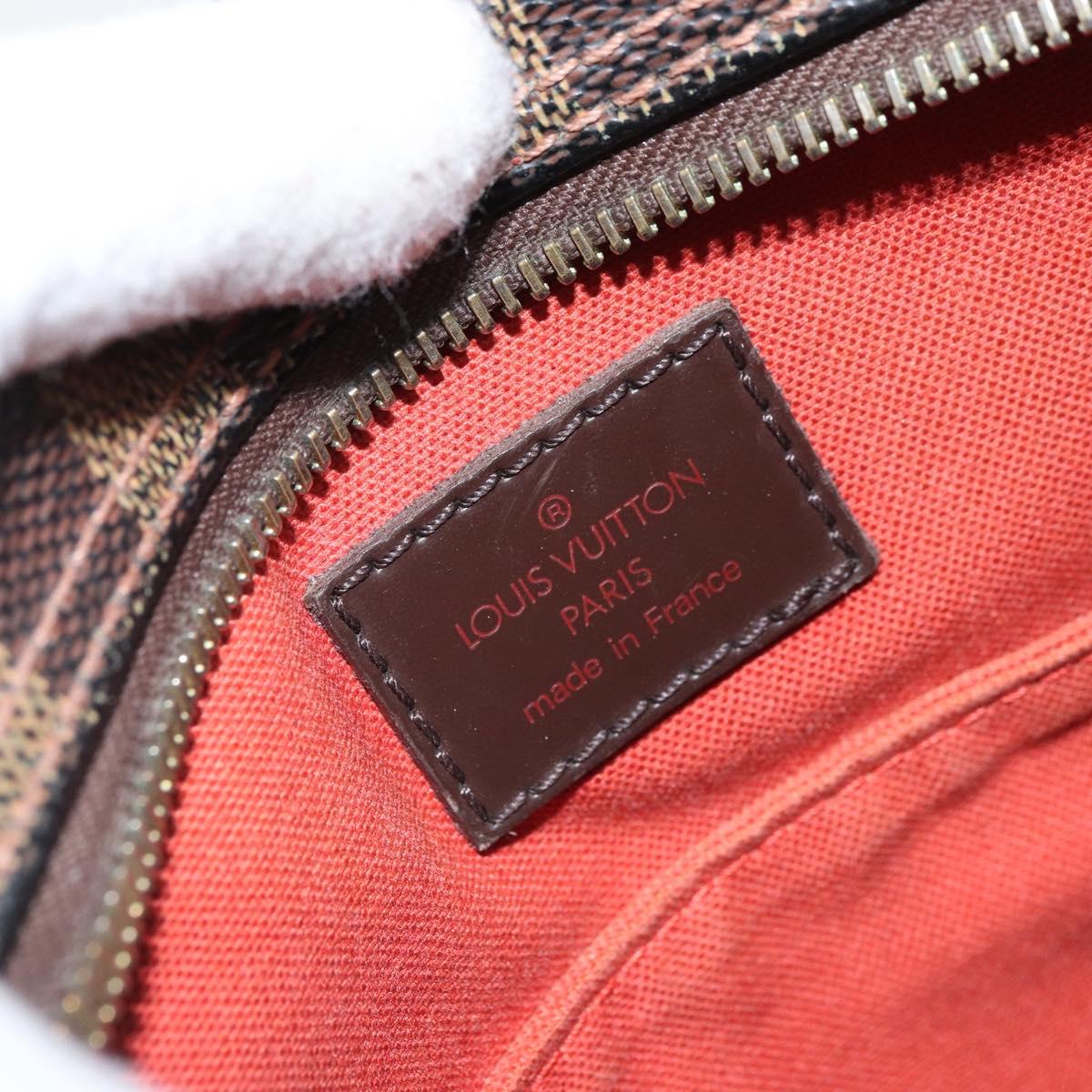 LOUIS VUITTON Damier Ebene Olaf PM Shoulder Bag N41442 LV Auth ep12715