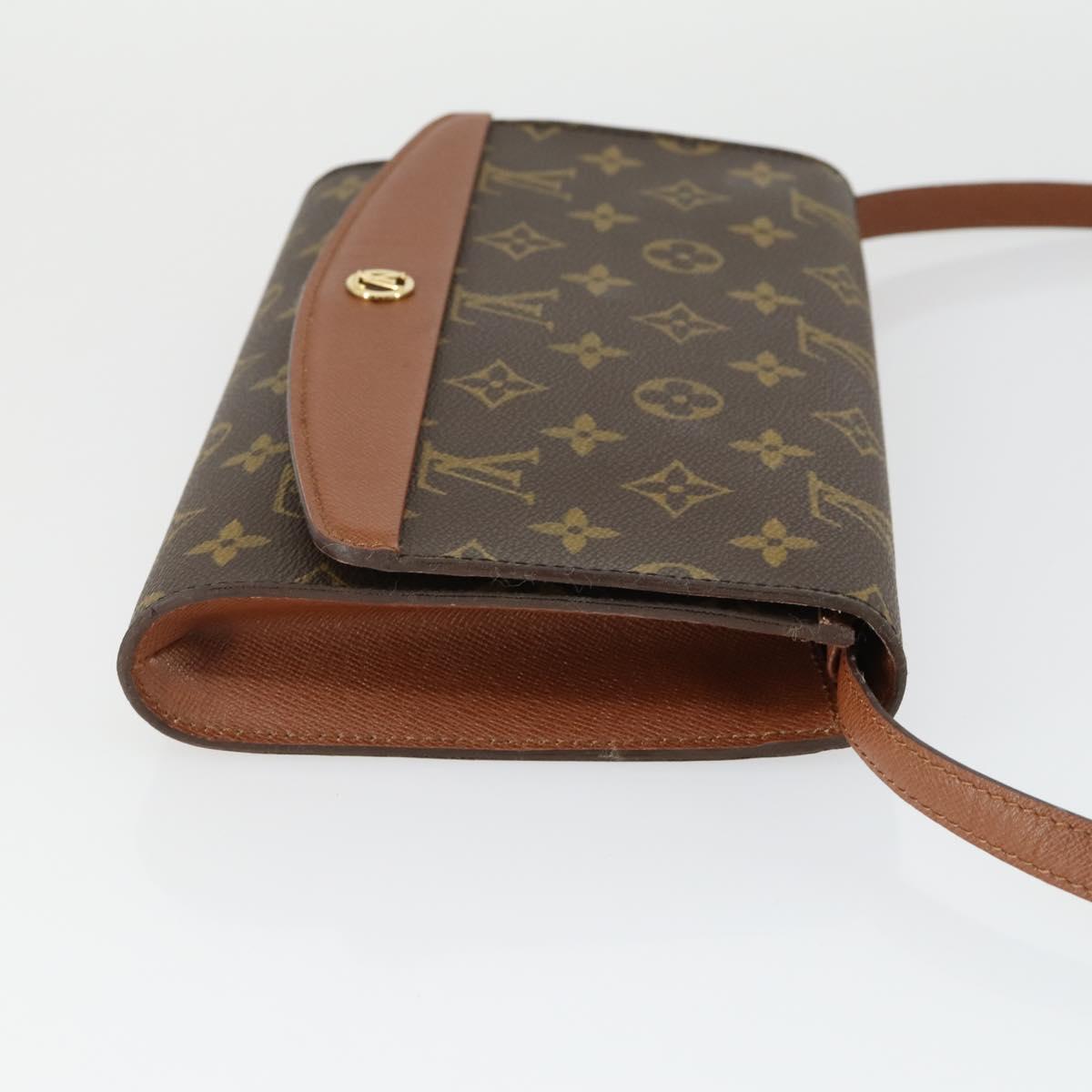 LOUIS VUITTON Monogram Bordeaux 24 Shoulder Bag M51798 LV Auth ep12718