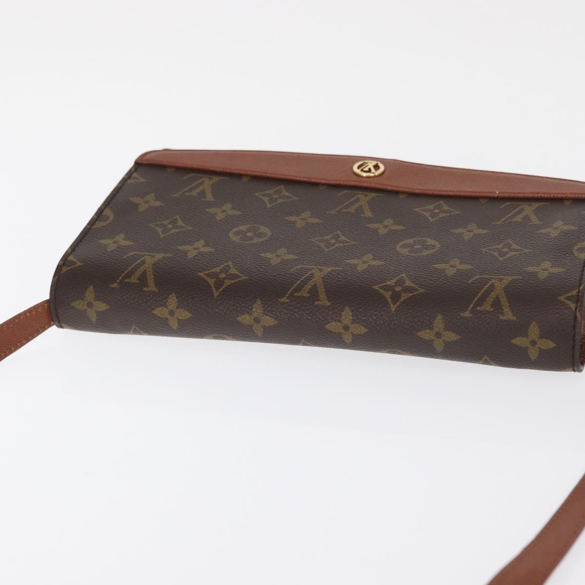 LOUIS VUITTON Monogram Bordeaux 24 Shoulder Bag M51798 LV Auth ep12732