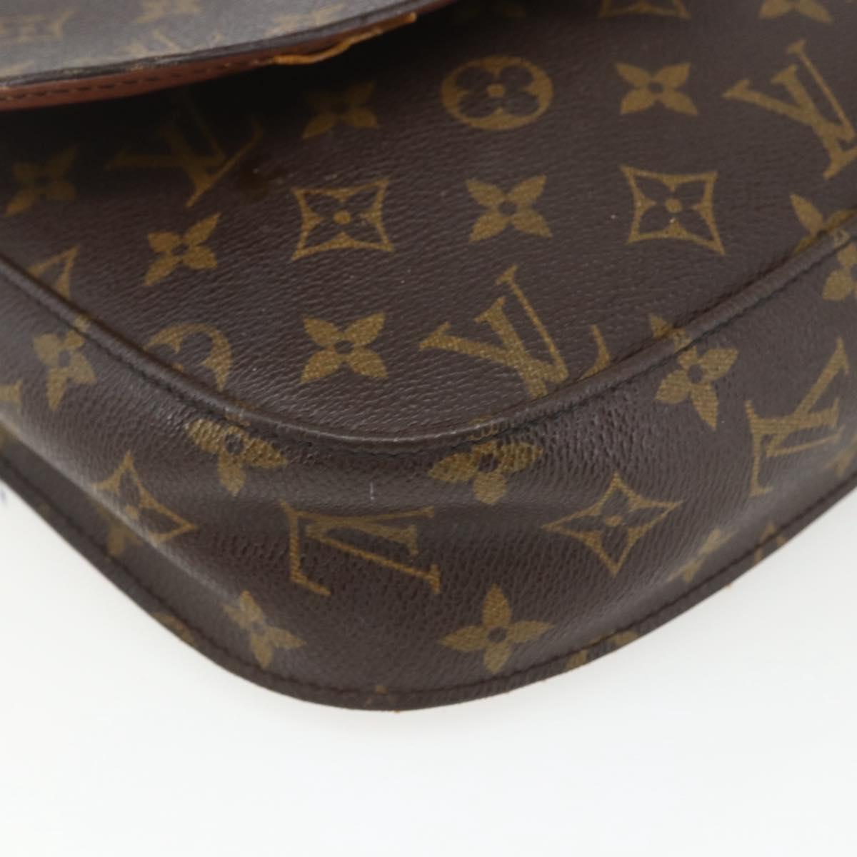 LOUIS VUITTON Monogram Saint Cloud GM Shoulder Bag M51242 LV Auth ep12743