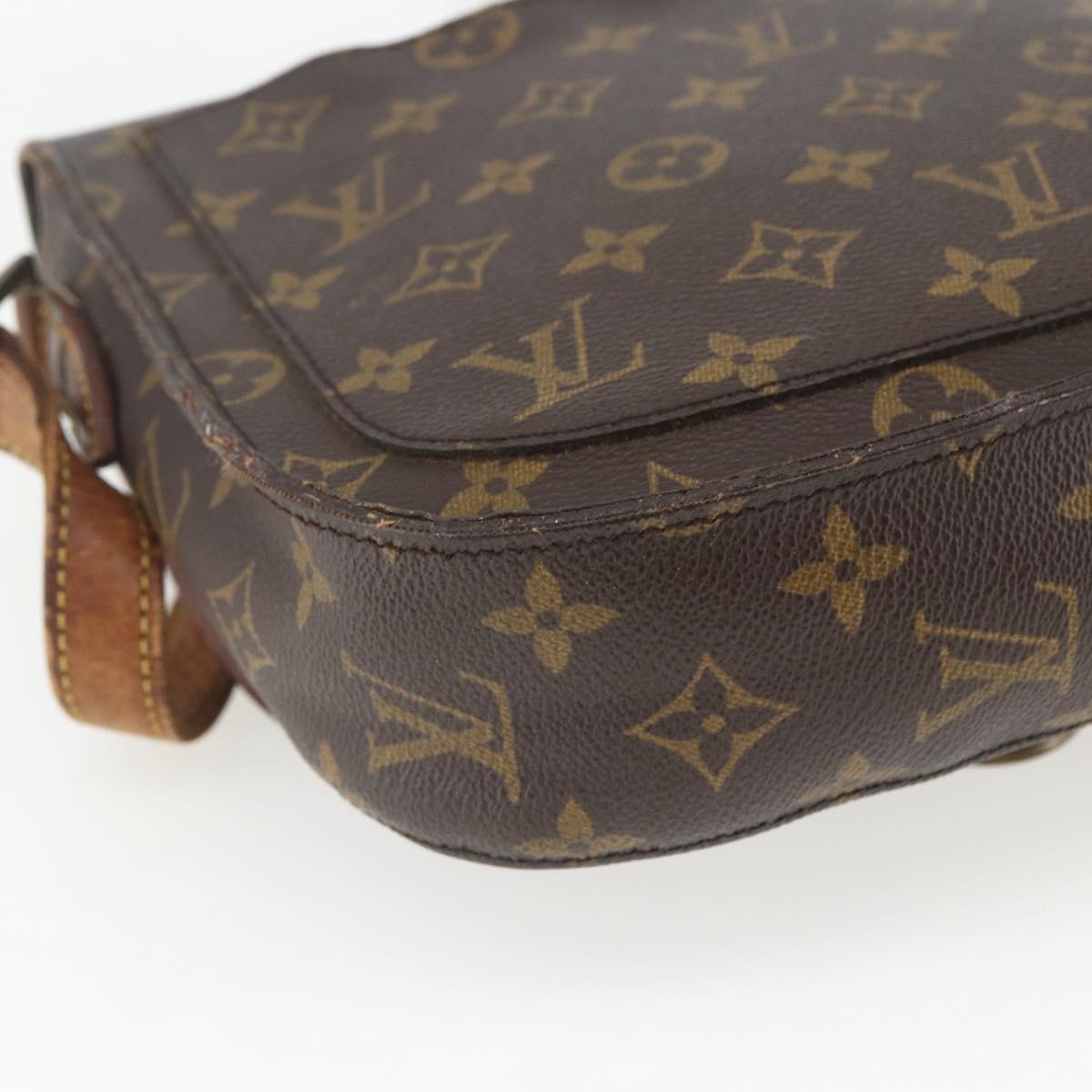 LOUIS VUITTON Monogram Saint Cloud GM Shoulder Bag M51242 LV Auth ep12743