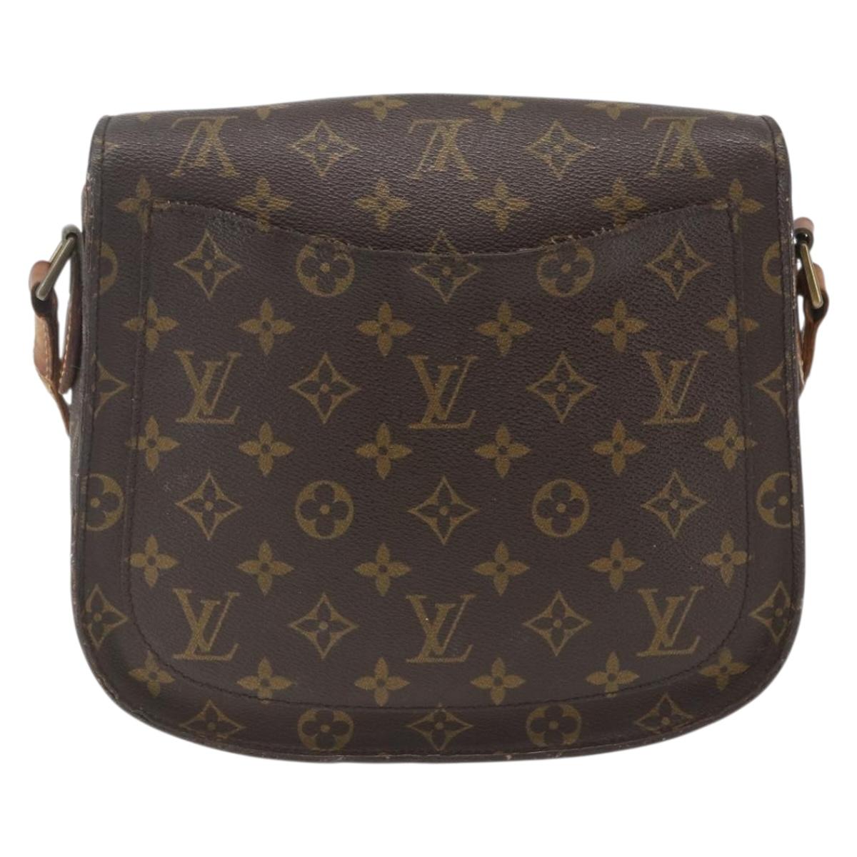 LOUIS VUITTON Monogram Saint Cloud GM Shoulder Bag M51242 LV Auth ep12743
