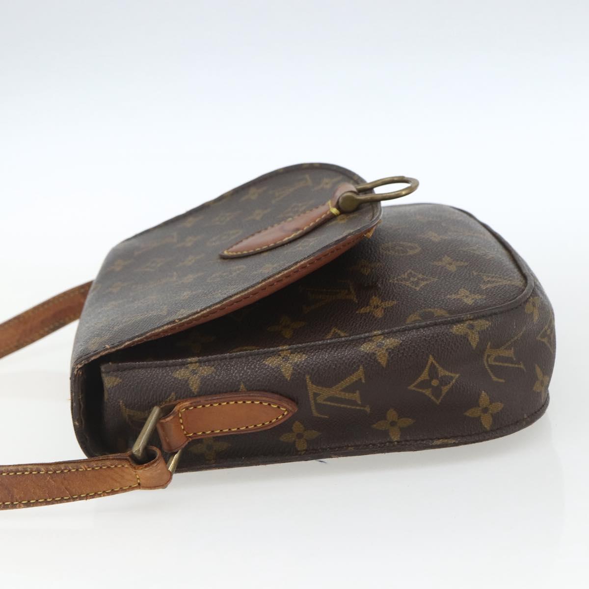 LOUIS VUITTON Monogram Saint Cloud GM Shoulder Bag M51242 LV Auth ep12743