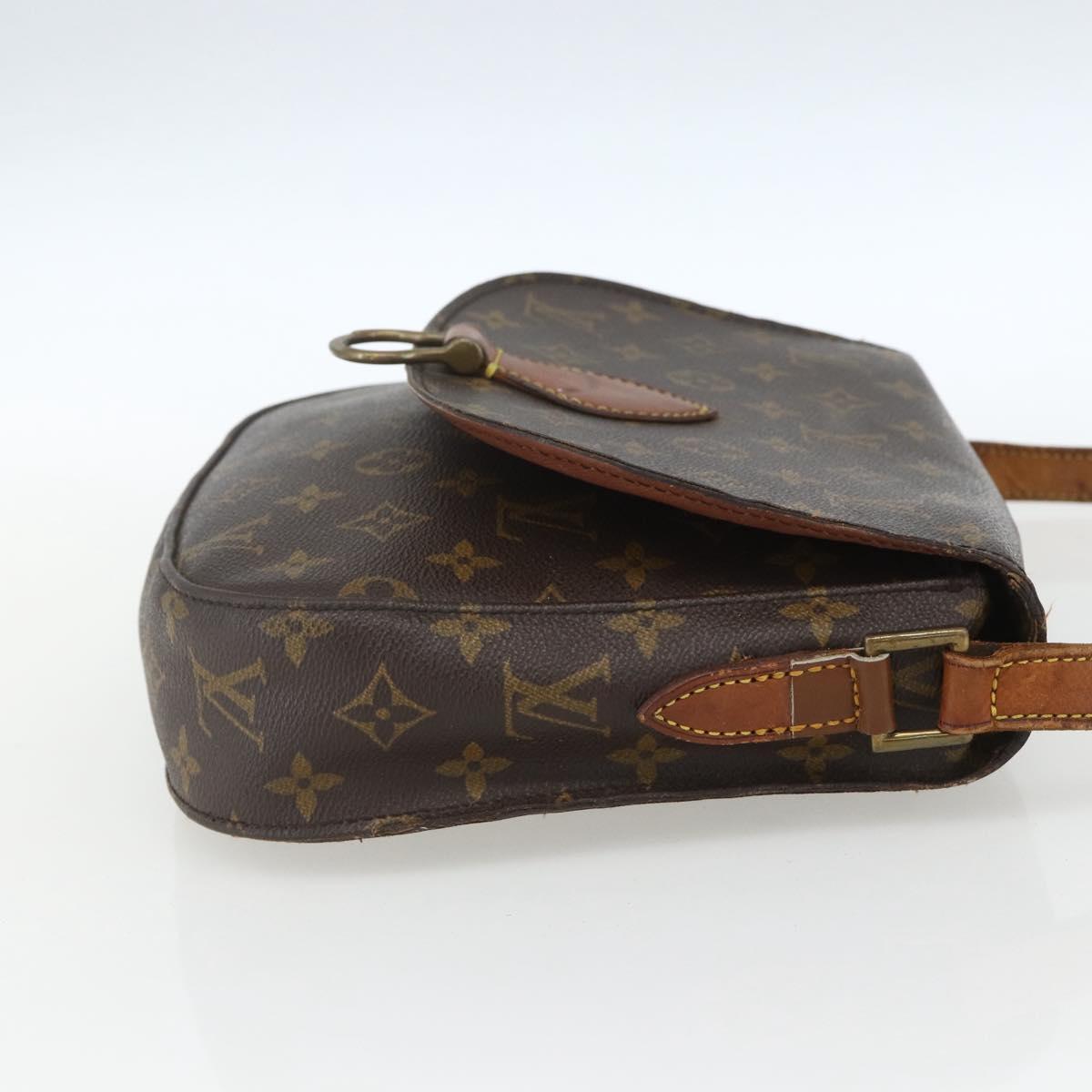 LOUIS VUITTON Monogram Saint Cloud GM Shoulder Bag M51242 LV Auth ep12743