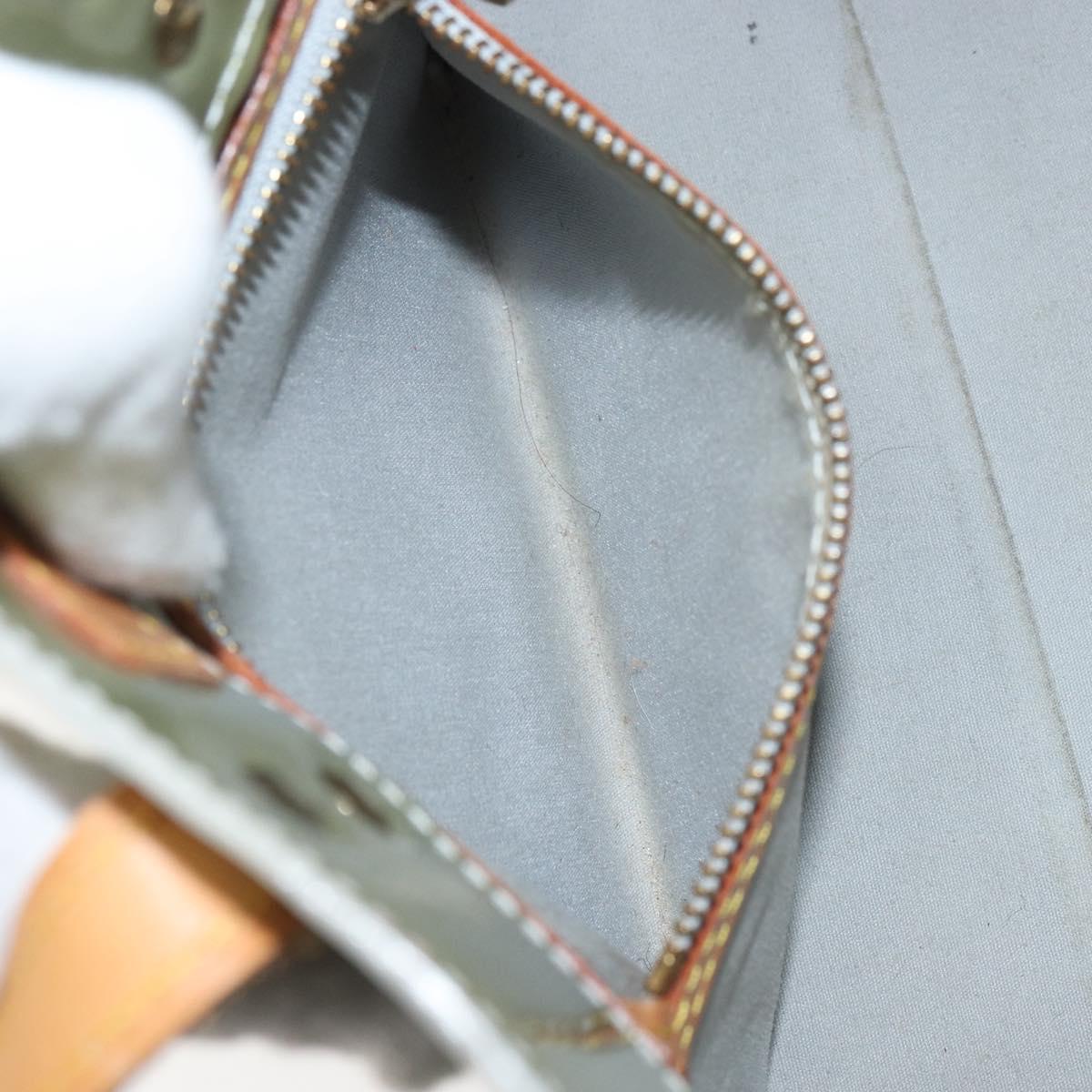 LOUIS VUITTON Monogram Vernis Reade PM Hand Bag Gris M91145 LV Auth ep12745