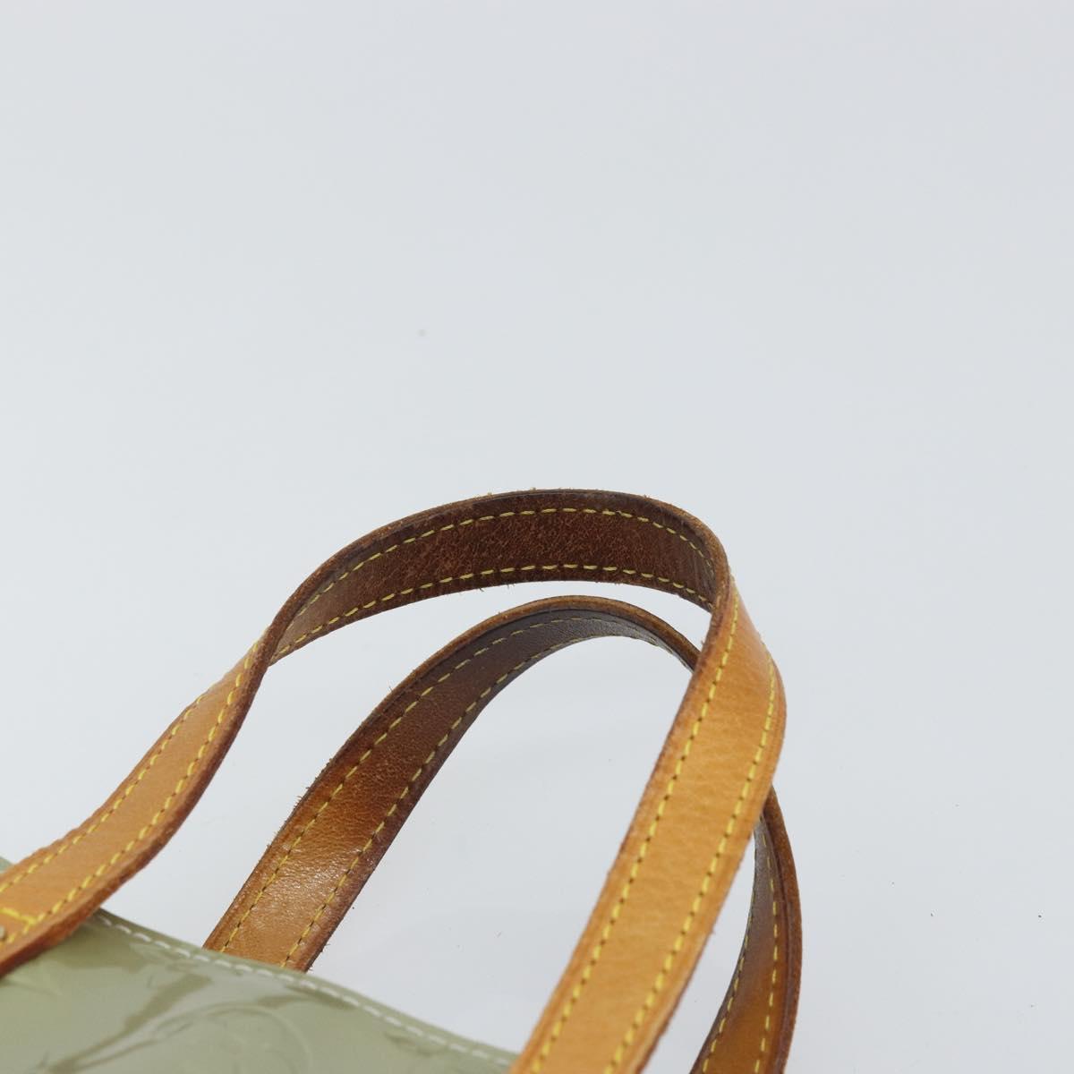 LOUIS VUITTON Monogram Vernis Reade PM Hand Bag Gris M91145 LV Auth ep12745