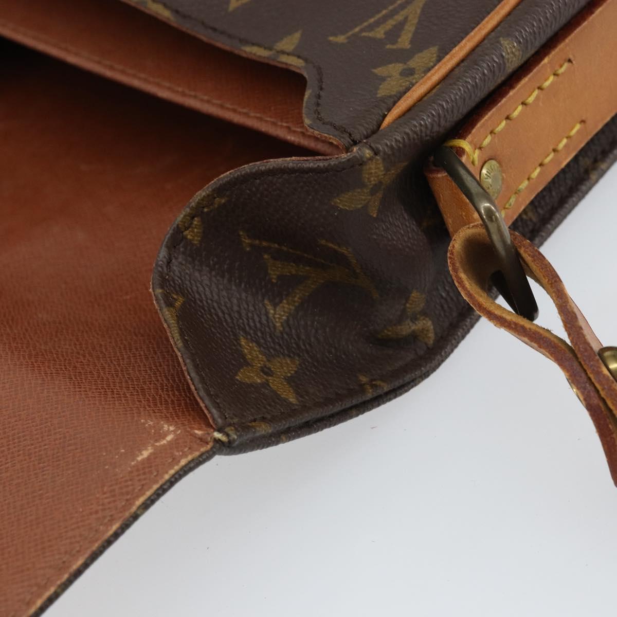 LOUIS VUITTON Monogram Cartouchiere MM Shoulder Bag M51253 LV Auth ep12748