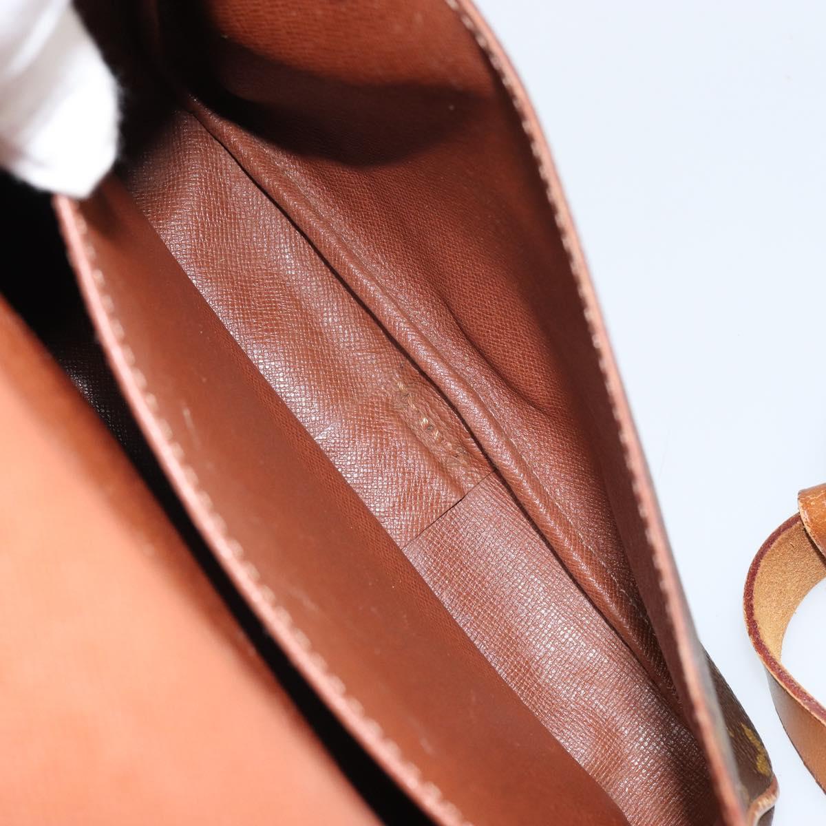 LOUIS VUITTON Monogram Cartouchiere MM Shoulder Bag M51253 LV Auth ep12748